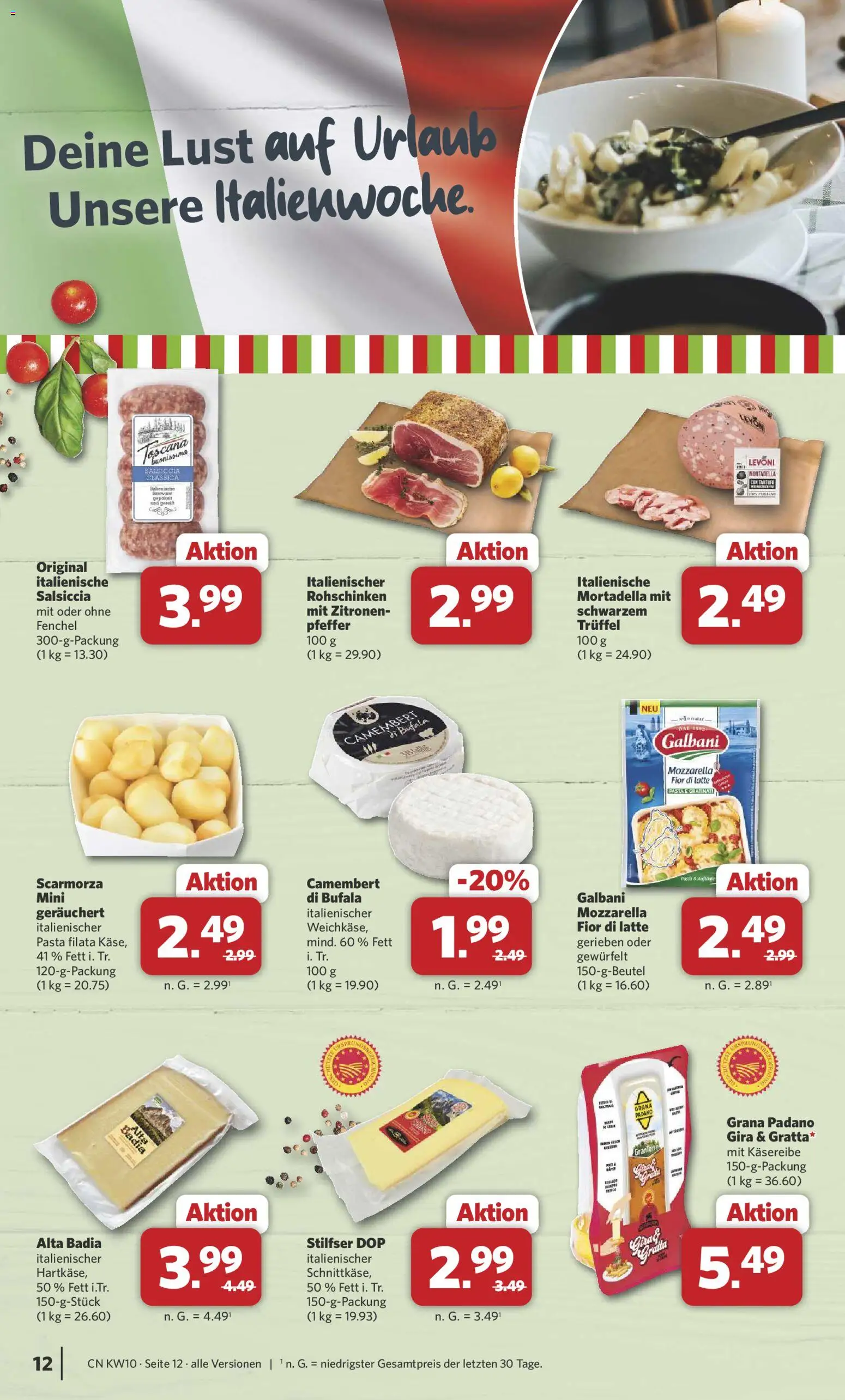Combi Prospekt 	 – gültig ab 02.03.2026 | Seite: 12 | Produkte: Bratwurst, Pfeffer, Pasta, Zitronen