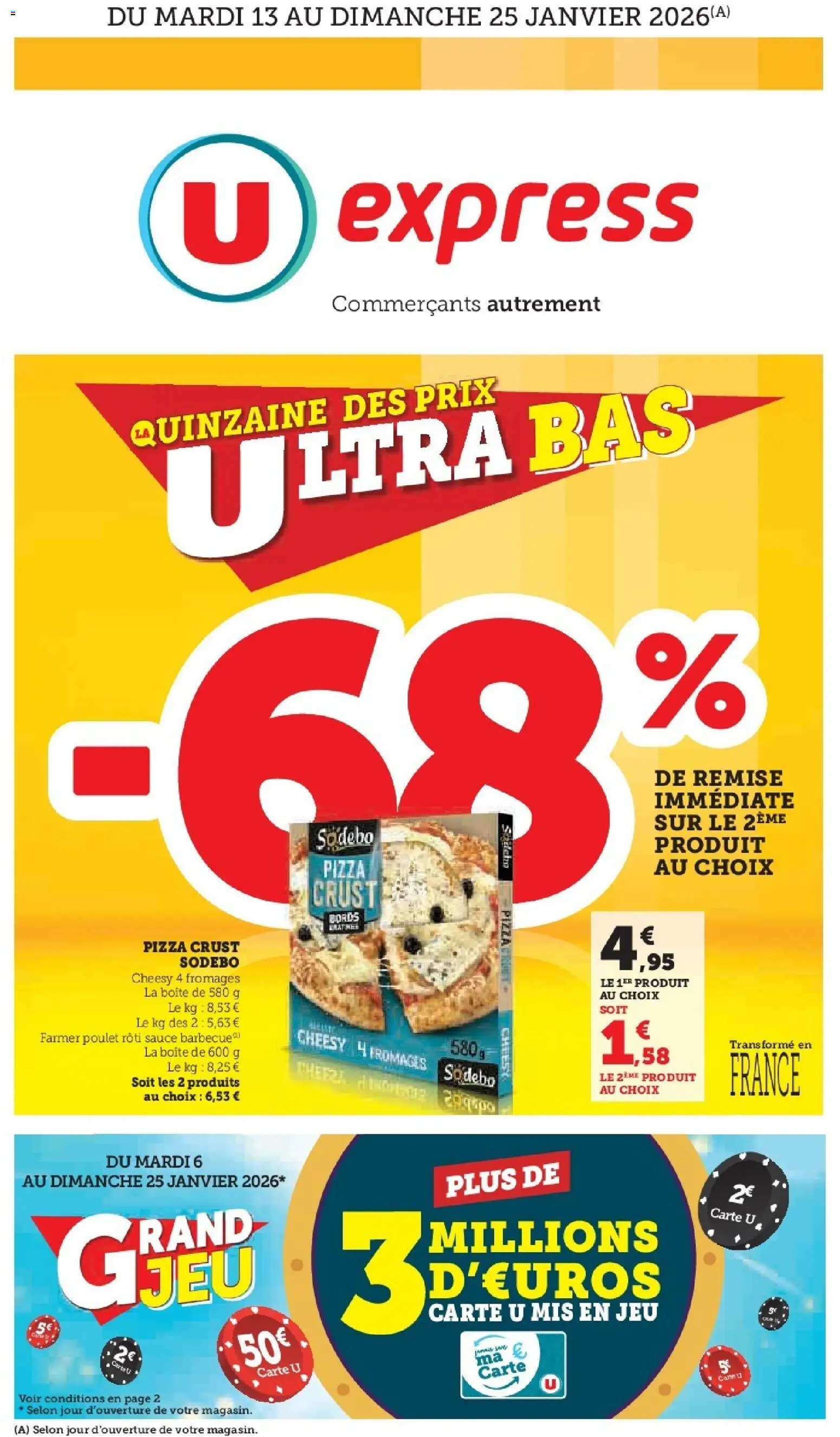 {H1} | Page: 1 | Produits: Barbecue, Pizza