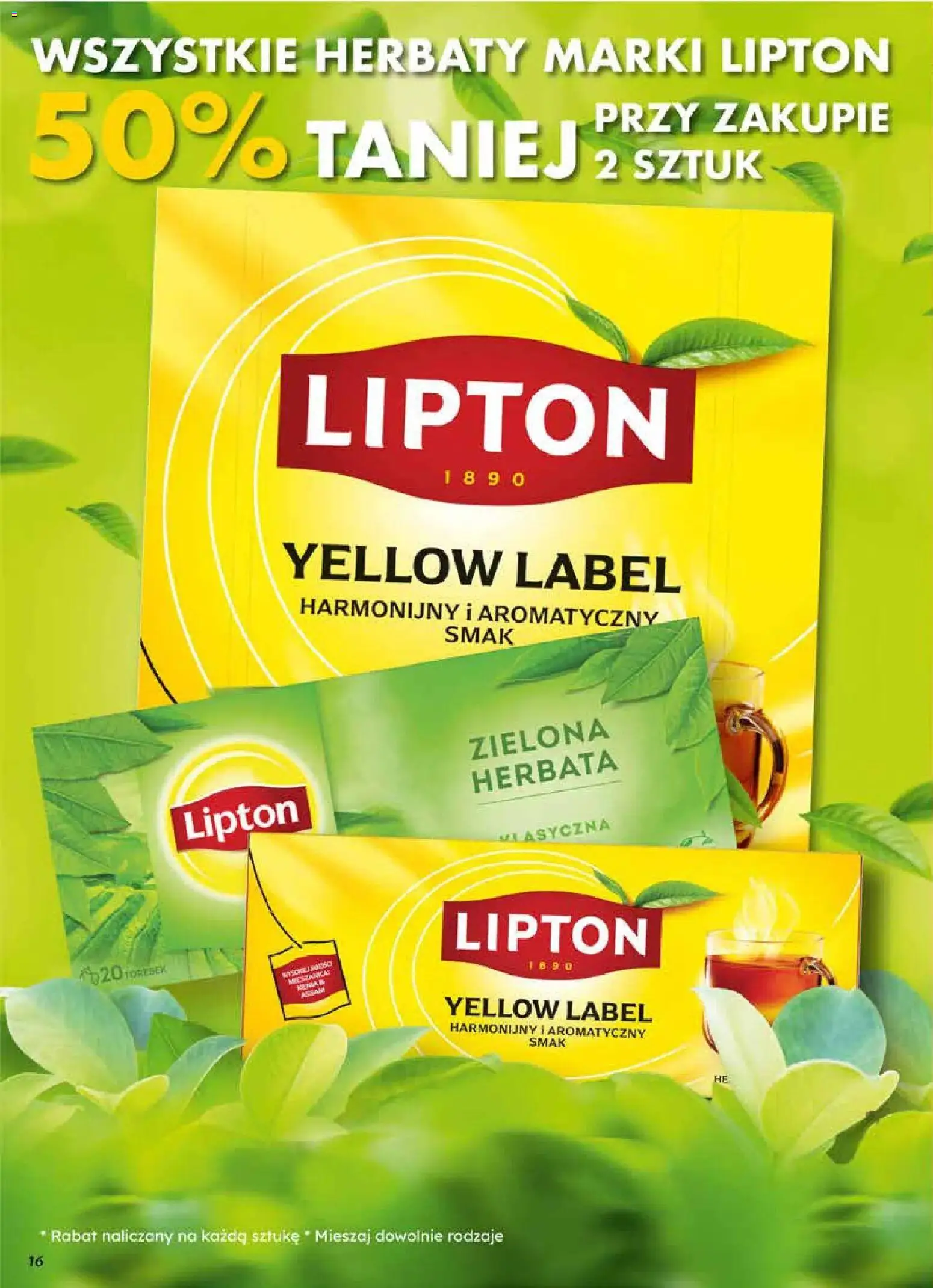 Dino Gazetka od 10.12.2025 | Strona: 16 | Produkty: Herbata lipton, Herbata