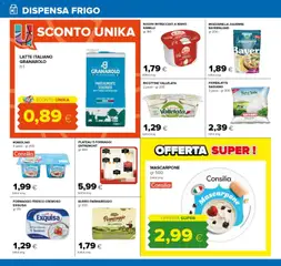 Anteprima del volantino Oasi volantino valido a partire dal 26.03.2026 | Pagina: 18 | Prodotti: Formaggio, Burro, Mascarpone, Robiola