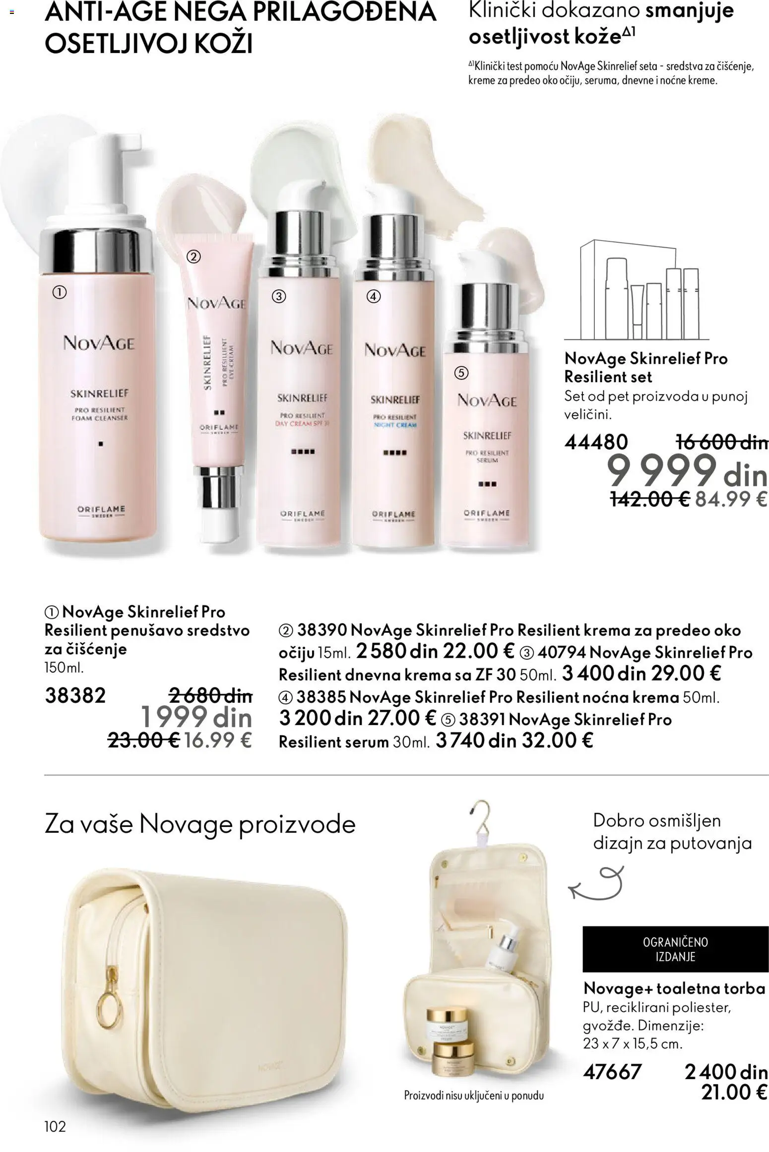 Oriflame katalog - važi od 28.01.2026 | Strana: 102 | Proizvode: Krema, Torba