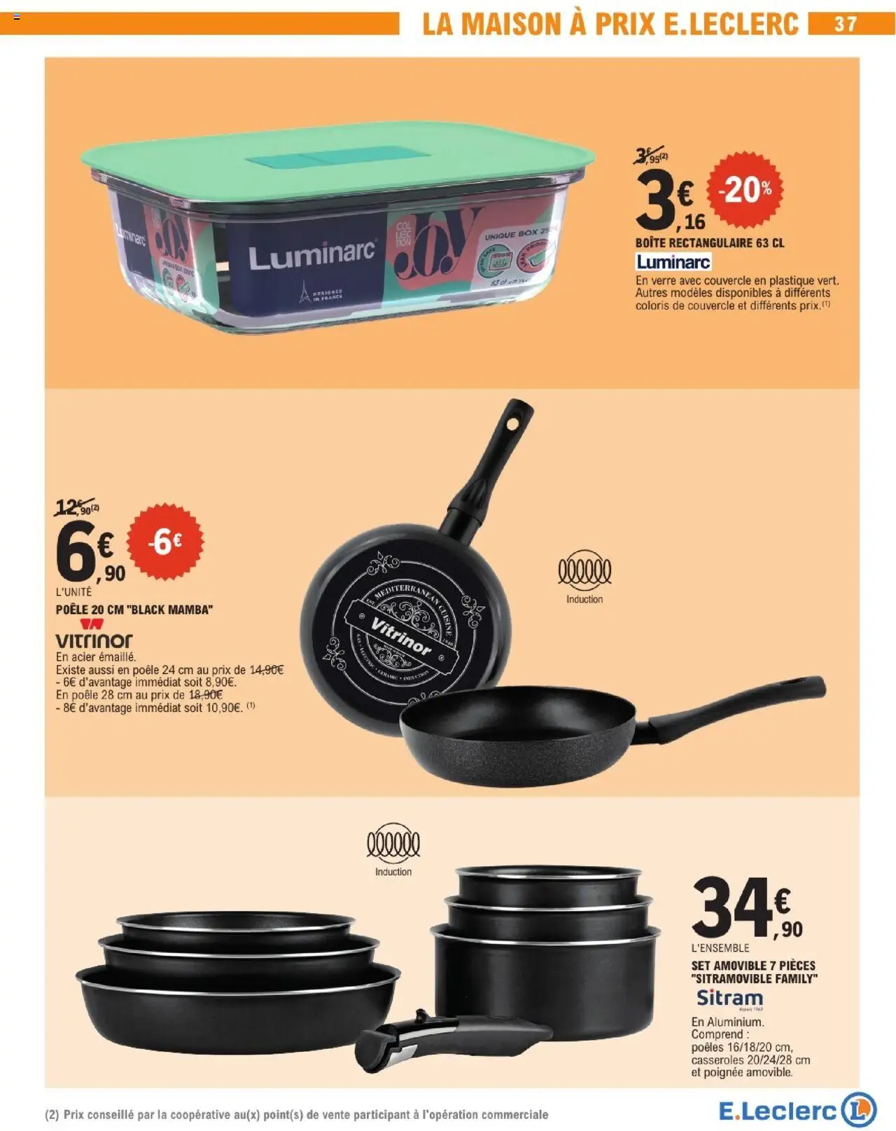  | Page: 37 | Produits: Poêle, Casseroles