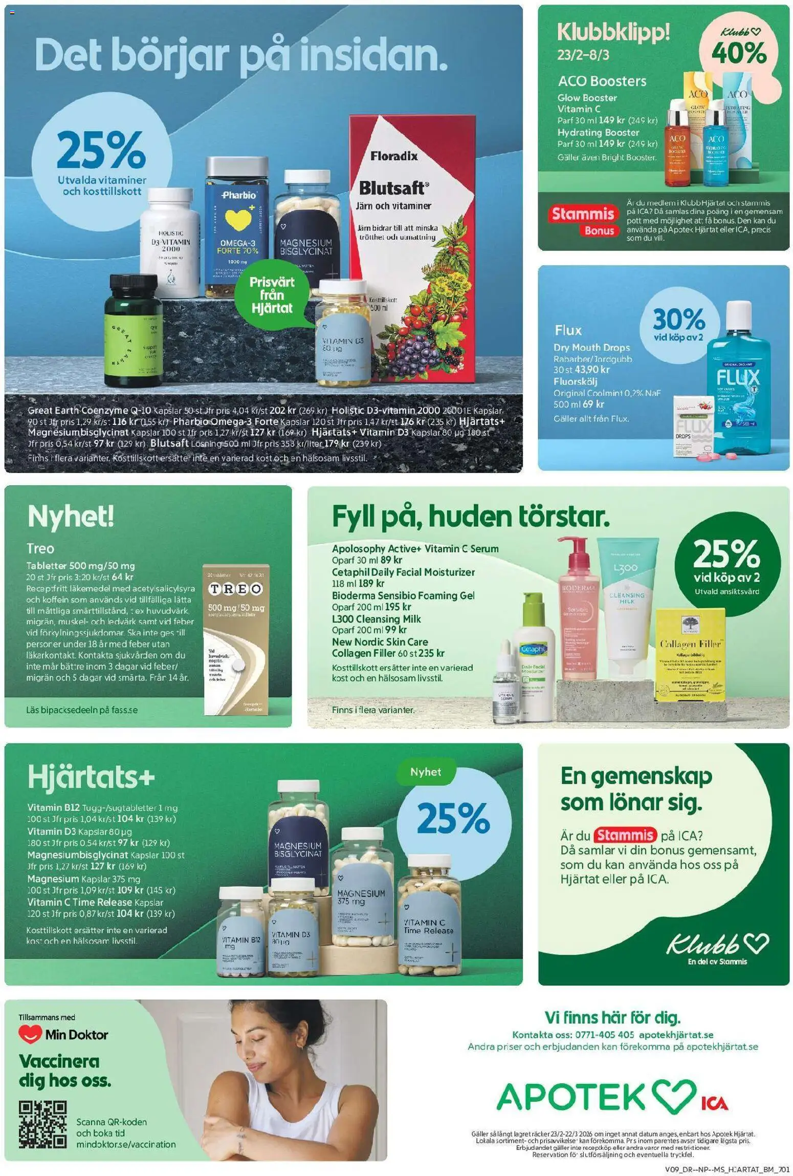 ICA Maxi reklamblad aktuell från 23.02.2026 | Sida: 9 | Produkter: Järn, Galler, Serum