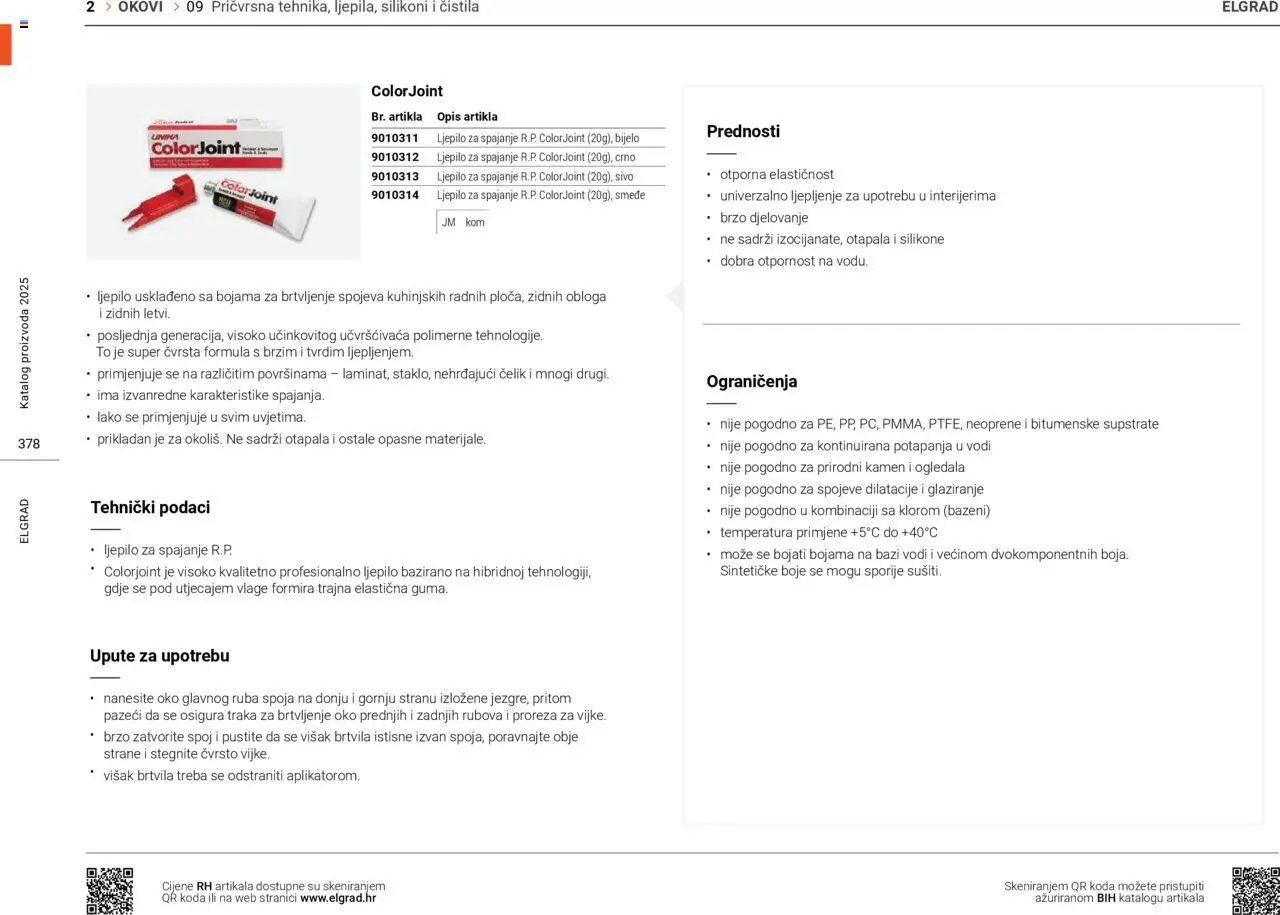 Elgrad katalog | vrijedi od 06.10.2025 | Stranica: 378 | Proizvodi: Ogledala, Ljepilo