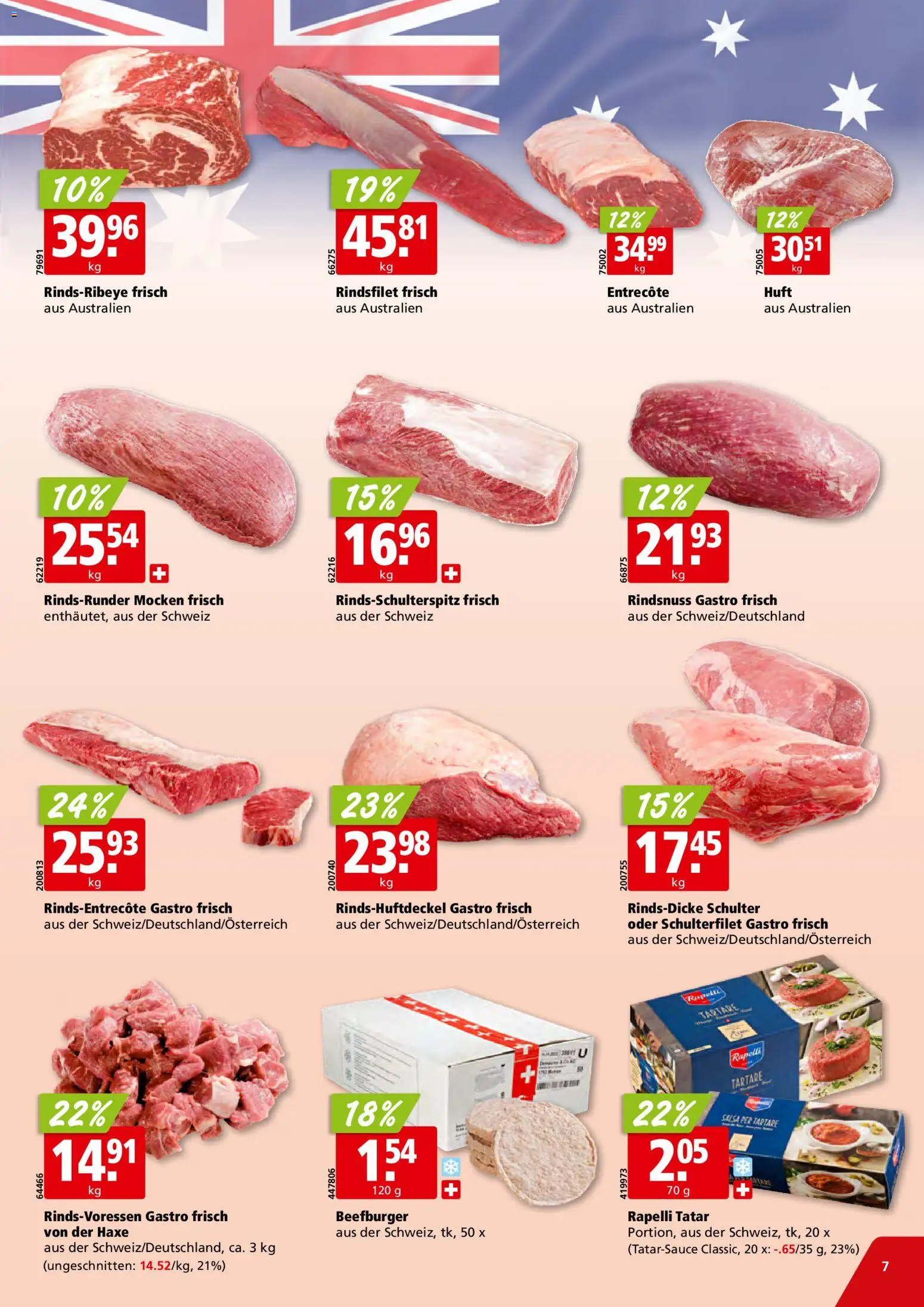 Aligro Aktionen Schlieren, Gossau SG, Frauenfeld, Rapperswil-Jona, Sargans, Bern, Brüttisellen, Pratteln, Emmen, Spreitenbach – gültig ab 17.11.2025 | Seite: 7