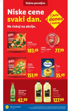 NEXT Limunada Limun i nana ili sočni limun, 1,25 l; 1 l = 102.40 - pregled Lidl kataloga - važi od 16.04.2026 | Strana: 38 | Proizvode: Puding, Salata, Voda, Pašteta