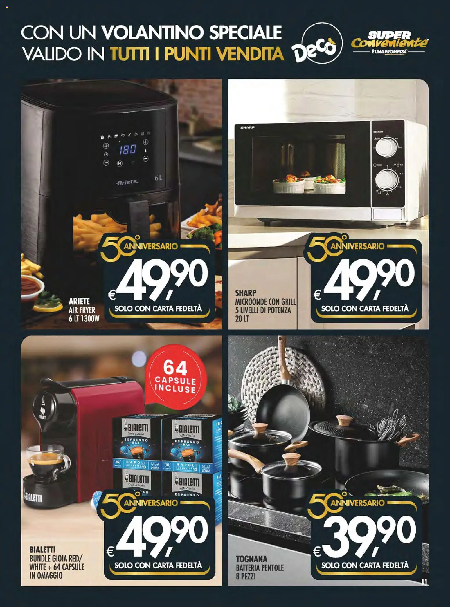 Volantino SuperConveniente del 23.04.2026 | Pagina: 11 | Prodotti: Microonde, Batteria