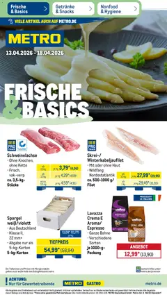 Metro Prospekt 	 ab 13.04.2026 gültig