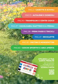 Anteprima del volantino Toys Center volantino Aria Aperta  valido a partire dal 02.04.2026 | Pagina: 3 | Prodotti: Gioco