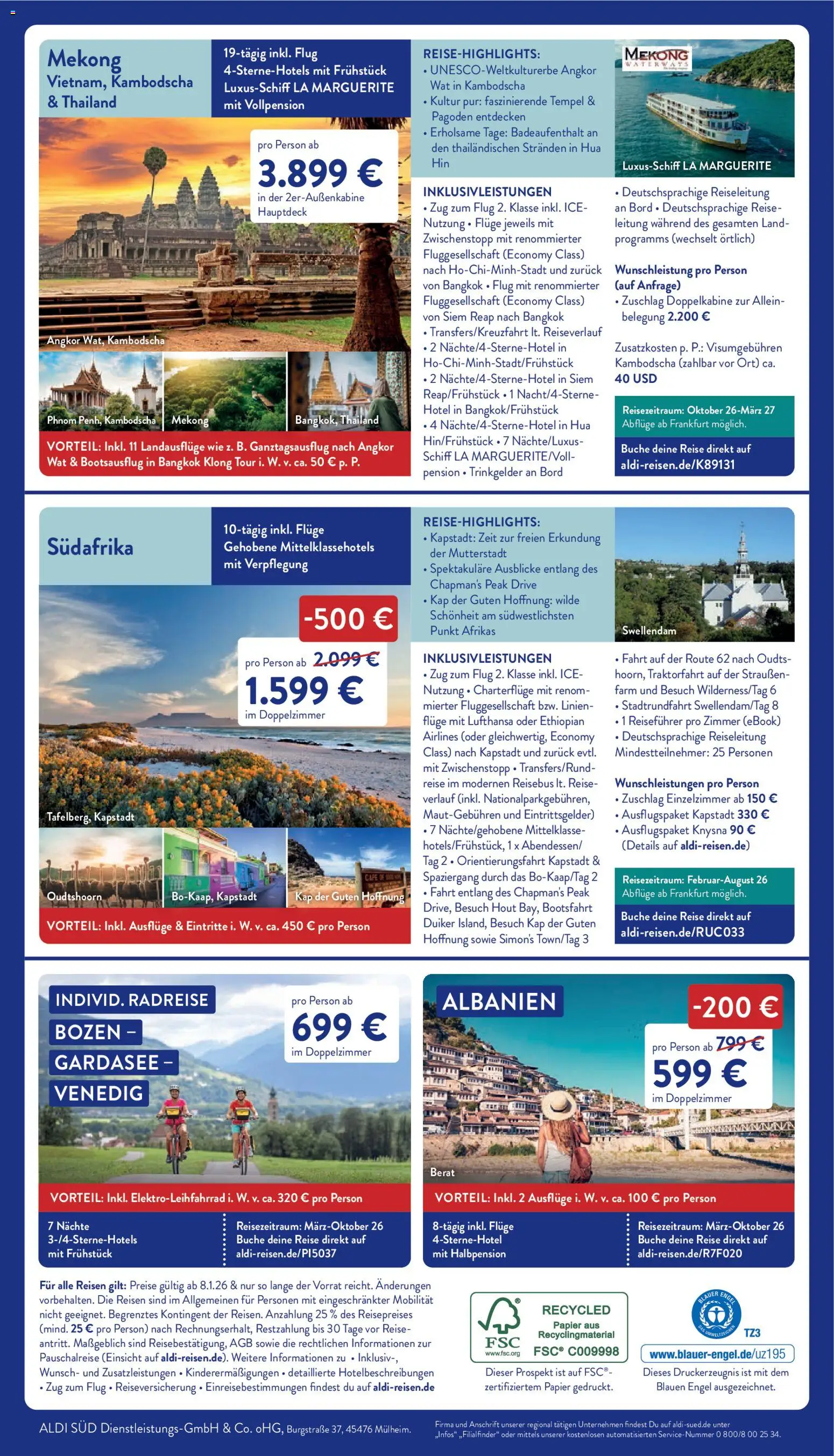 Aldi Reisen Highlight-Flyer – gültig ab 16.01.2026 | Seite: 4