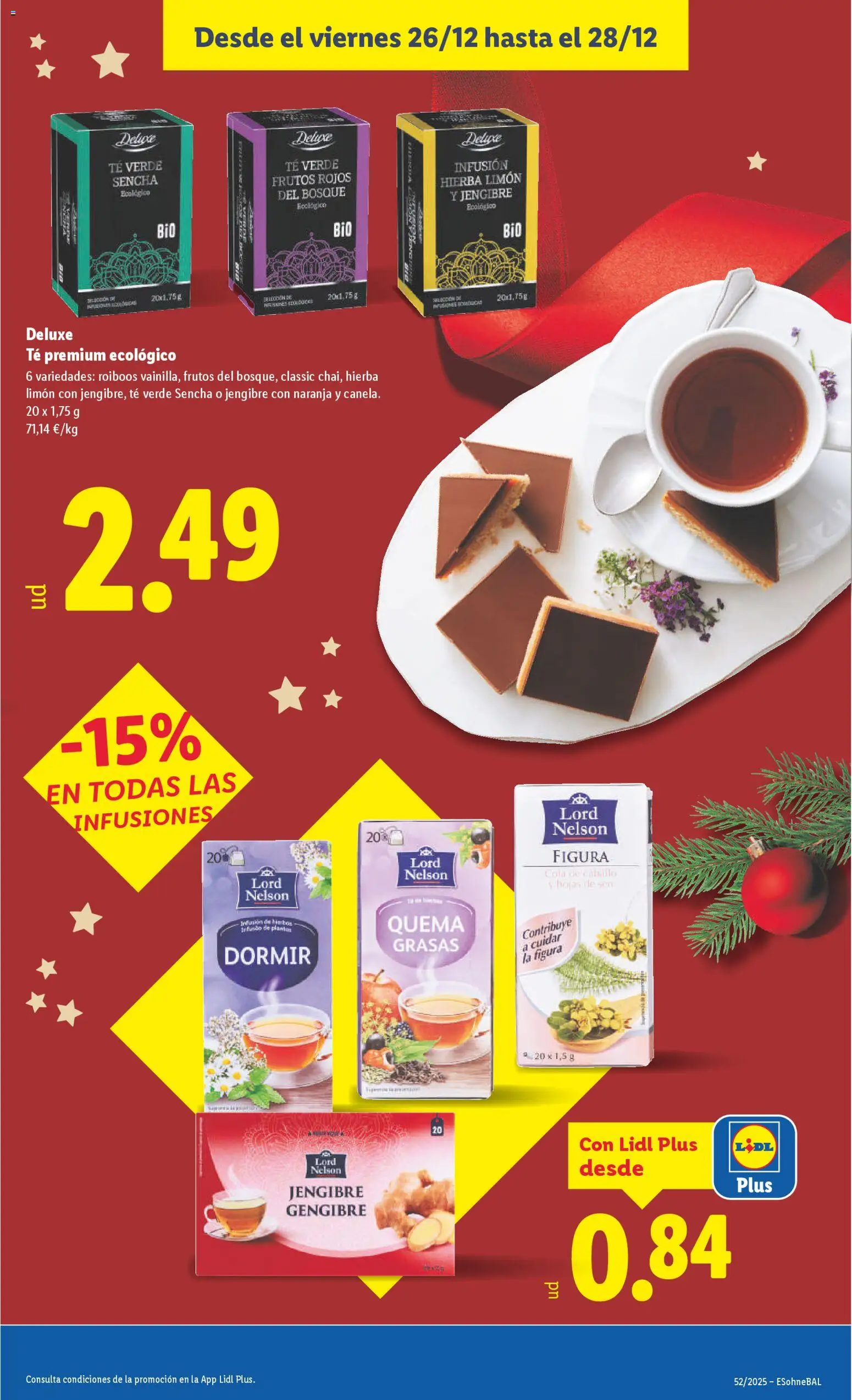 Lidl folleto │ válido desde el 22.12.2025 | Página: 51 | Productos: Té