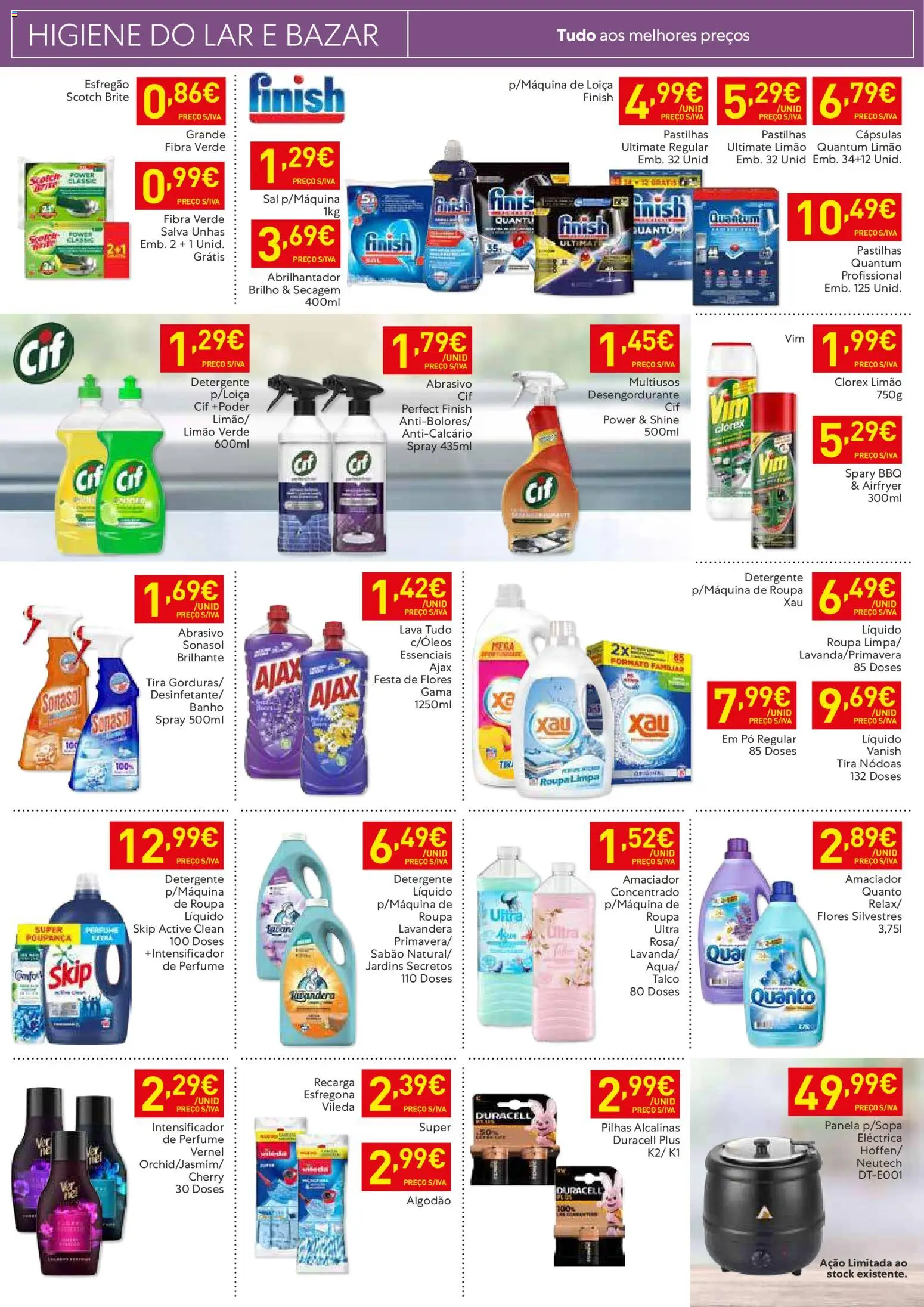 Recheio folheto Madeira │ válido de 24.02.2026 | Página: 14 | Produtos: Pó, Sabão, Detergente, Panela