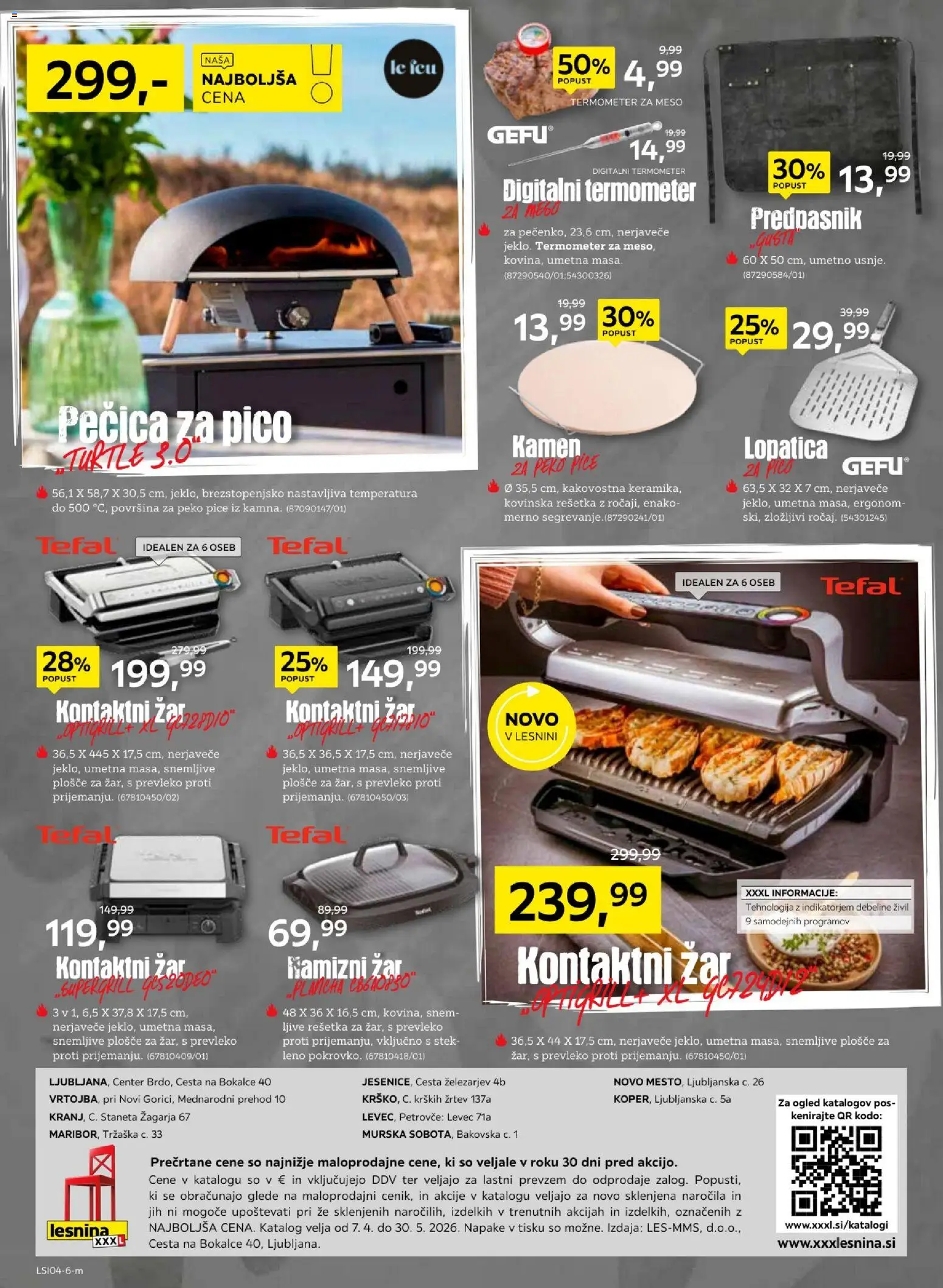 Novi XXXL Lesnina katalog ponudbe – veljaven od 07.04.2026 | Stran: 12 | Izdelki: Pecica, Zar, Termometer