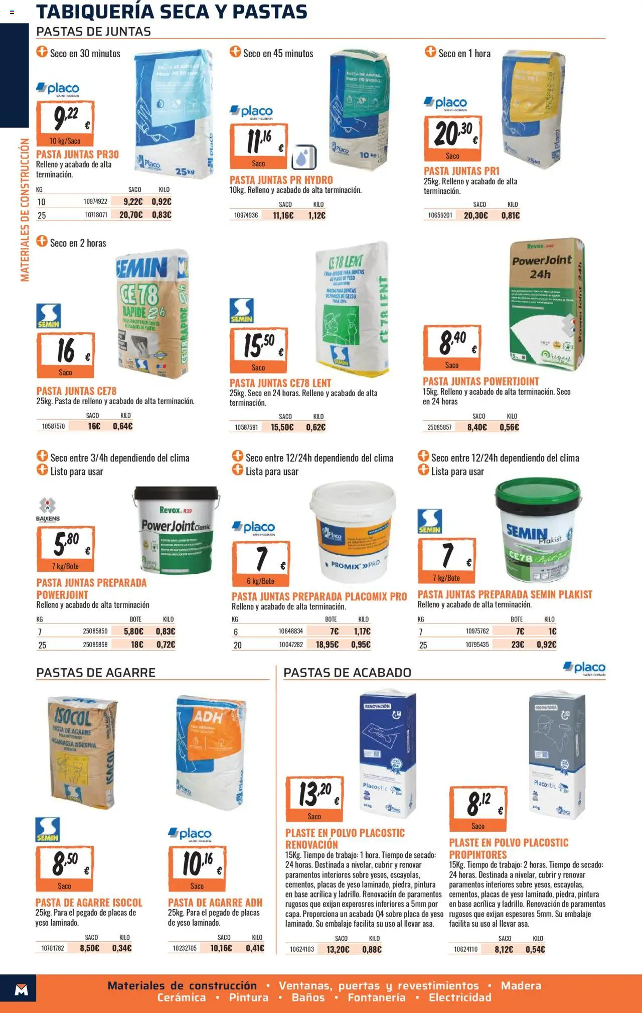 Obramat - Pamplona  │ válido desde el 10.10.2025 | Página: 4 | Productos: Polvo, Piña, Pasta