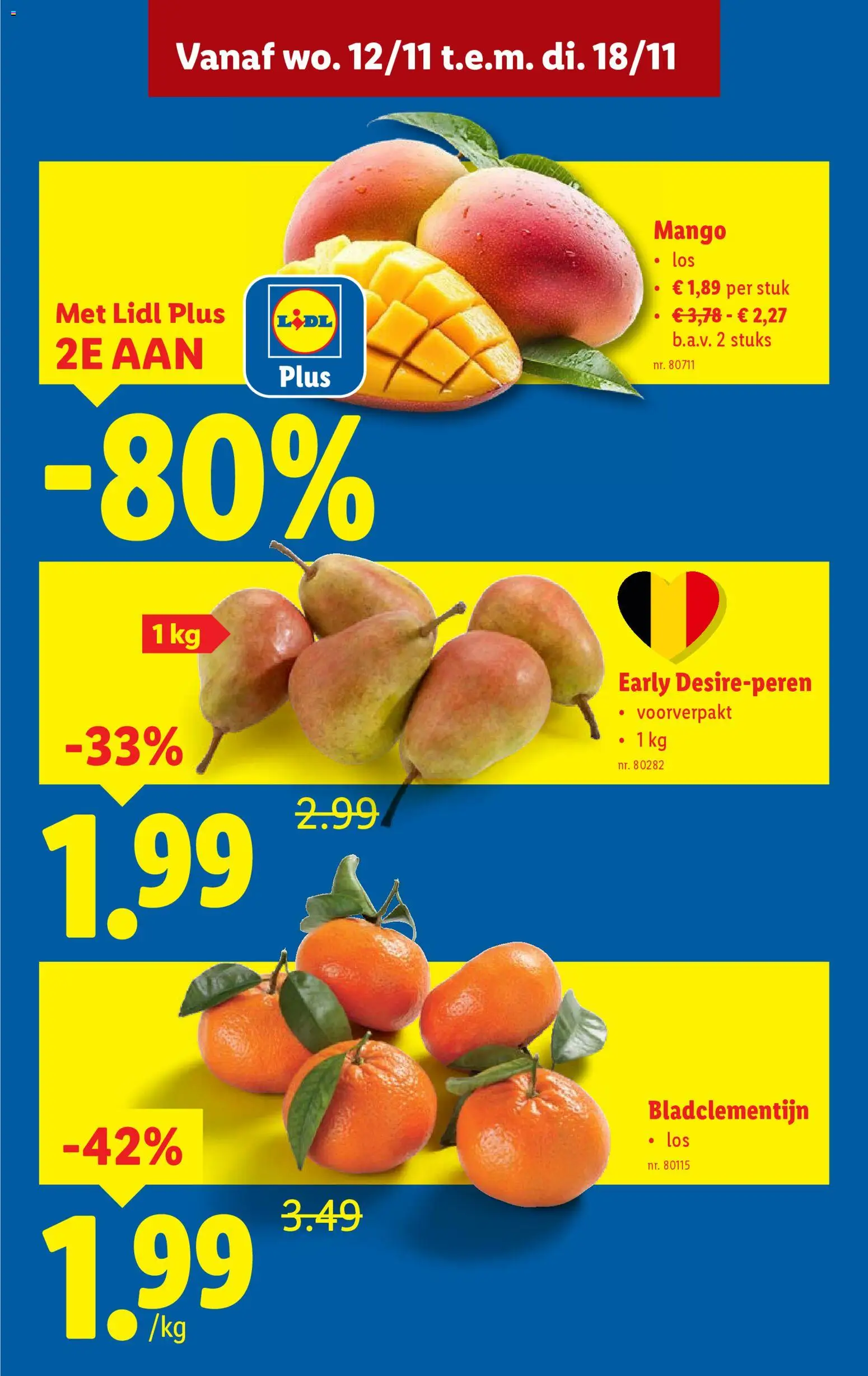 {H1} | Pagina: 3 | Producten: Mango