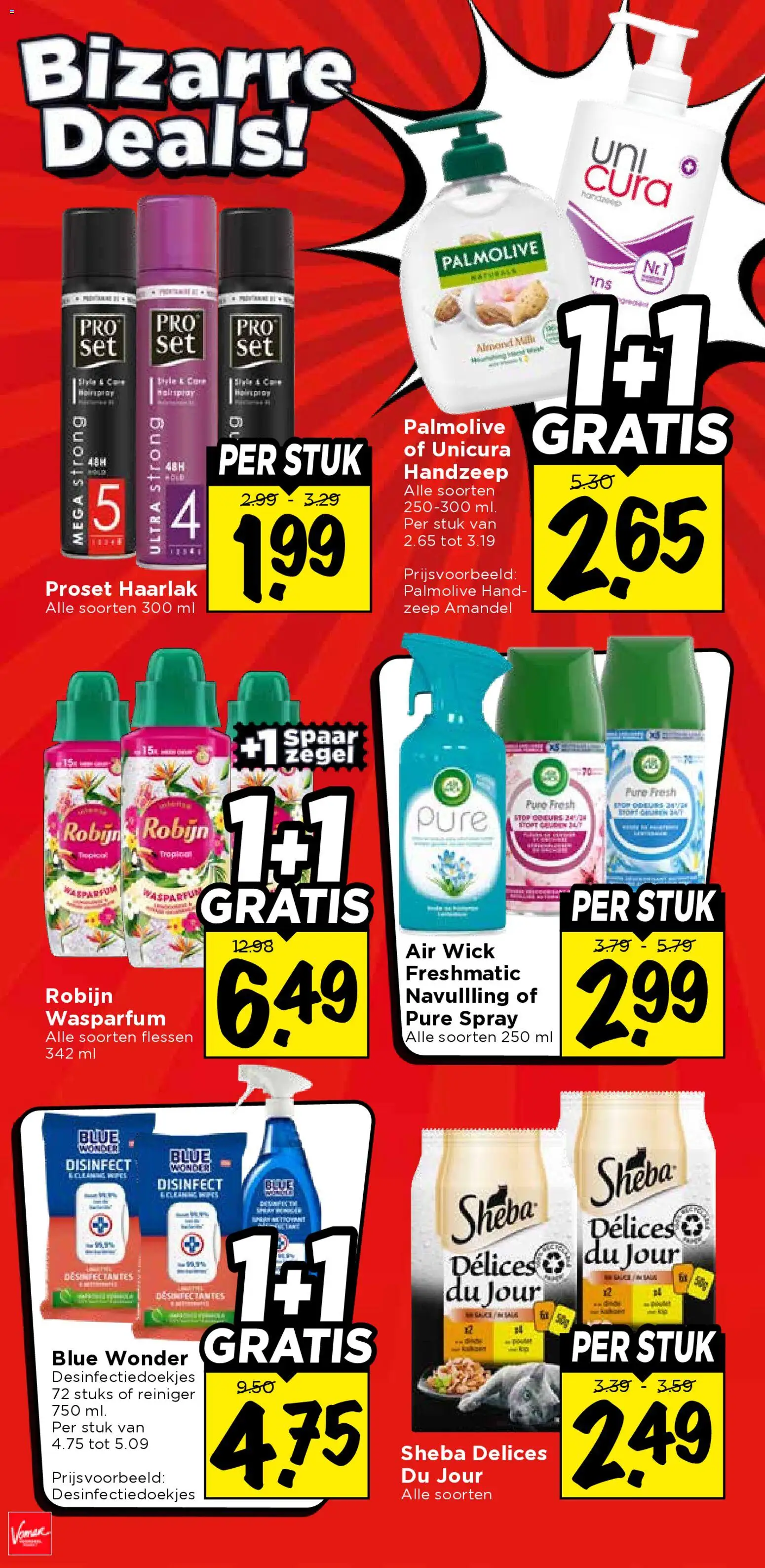 {H1} | Pagina: 30 | Producten: Robijn, Haarlak, Handzeep, Zeep