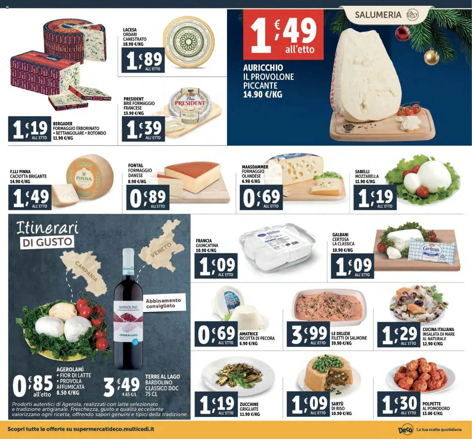 Volantino Decò del 02.12.2025 | Pagina: 10 | Prodotti: Riso, Insalata, Provola, Ricotta
