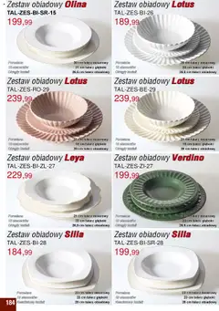 Bodzio Katalog od 01.07.2025 | Strona: 184 | Produkty: Zestaw obiadowy