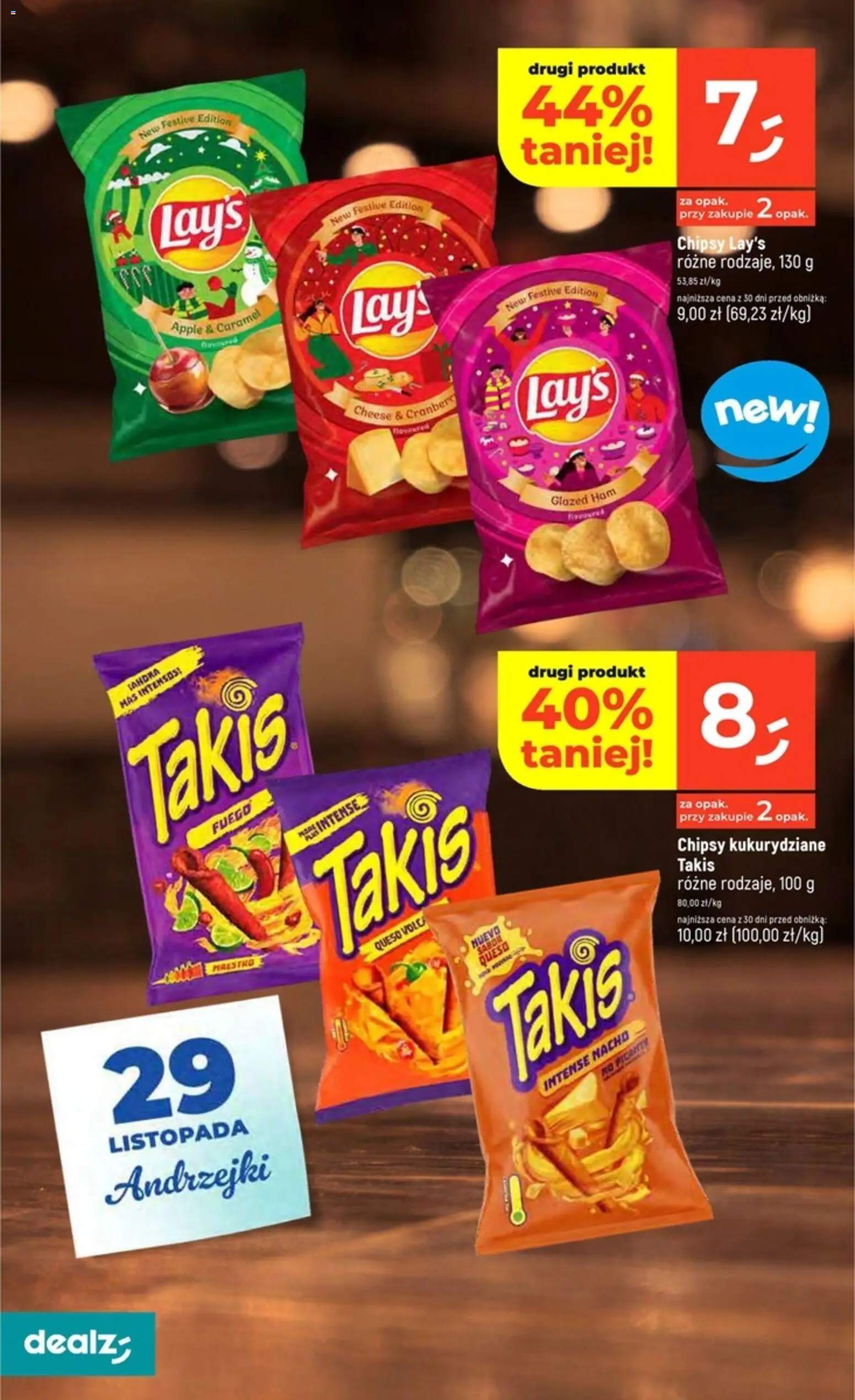 Dealz Black Friday od 27.11.2025 | Strona: 46 | Produkty: Chipsy kukurydziane, Chipsy