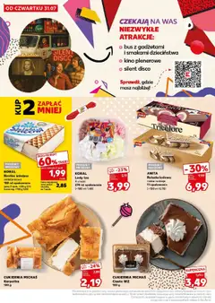Kaufland gazetka - Super Sobota od 02.08.2025 | Strona: 10 | Produkty: Rolada, Ciasto, Rolada lodowa, Lody