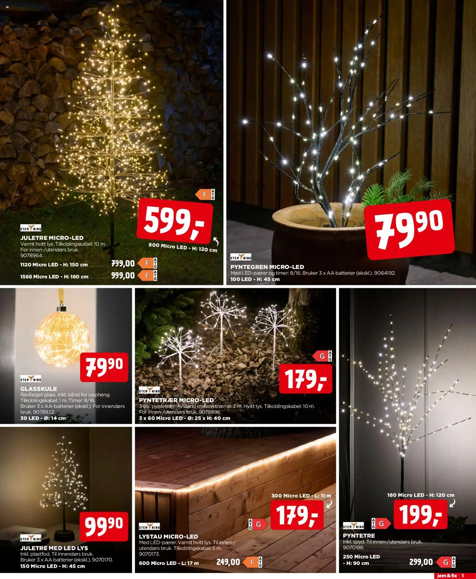 {H1} | Side: 5 | Produkter: Led lys, Сантехнічне кріплення, Суміш дитяча, Lys