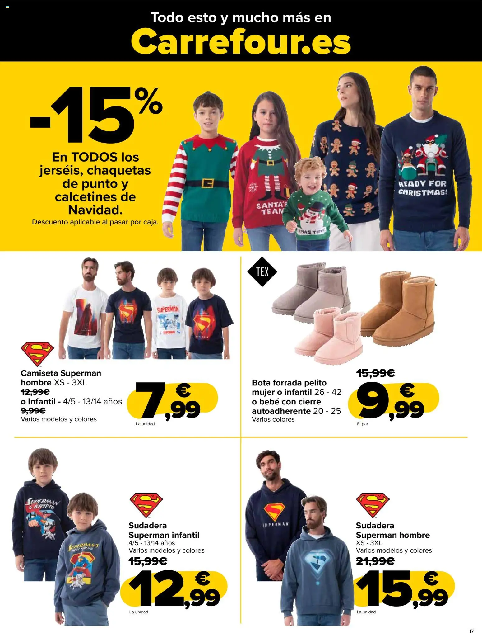 Carrefour - Black Friday │ válido desde el 12.11.2025 | Página: 17 | Productos: Sudadera