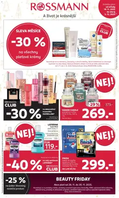Náhled letáku Rossmann Black Friday od 19.11.2025
