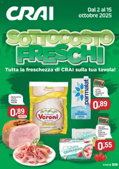 Anteprima del volantino CRAI Reggio Calabria catalogo valido a partire dal 02.10.2025