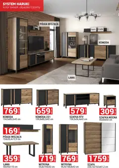 Pogląd oferty "Merkury Market Gazetka - Meble, Wypoczynki, Materace" - ważna od 01.11.2025 | Strona: 4 | Produkty: Szafa, Komoda, Półka, szafka RTV