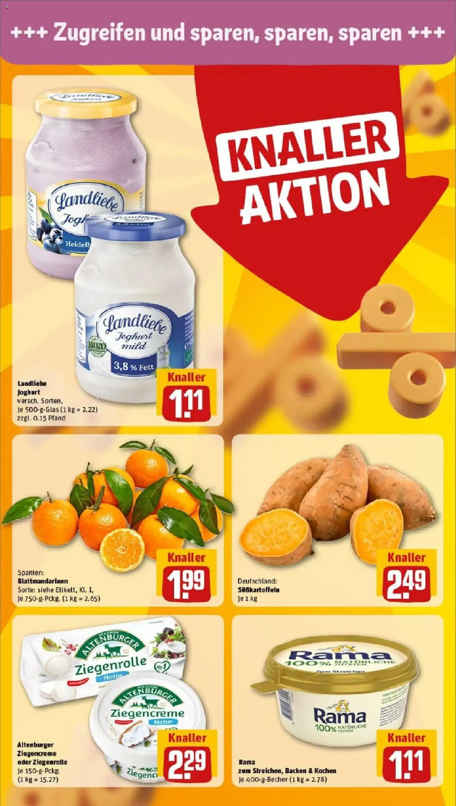 Rewe prospekt Bünde	 – gültig ab 18.01.2026 | Seite: 6 | Produkte: Margarine, Rama, Joghurt, Landliebe joghurt