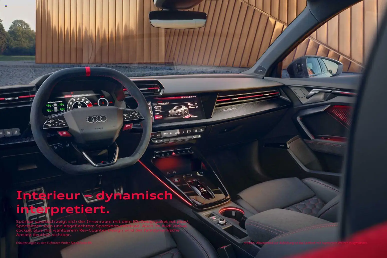 Audi RS 3 Sportback / RS 3 Limousine – gültig ab 25.10.2025 | Seite: 12