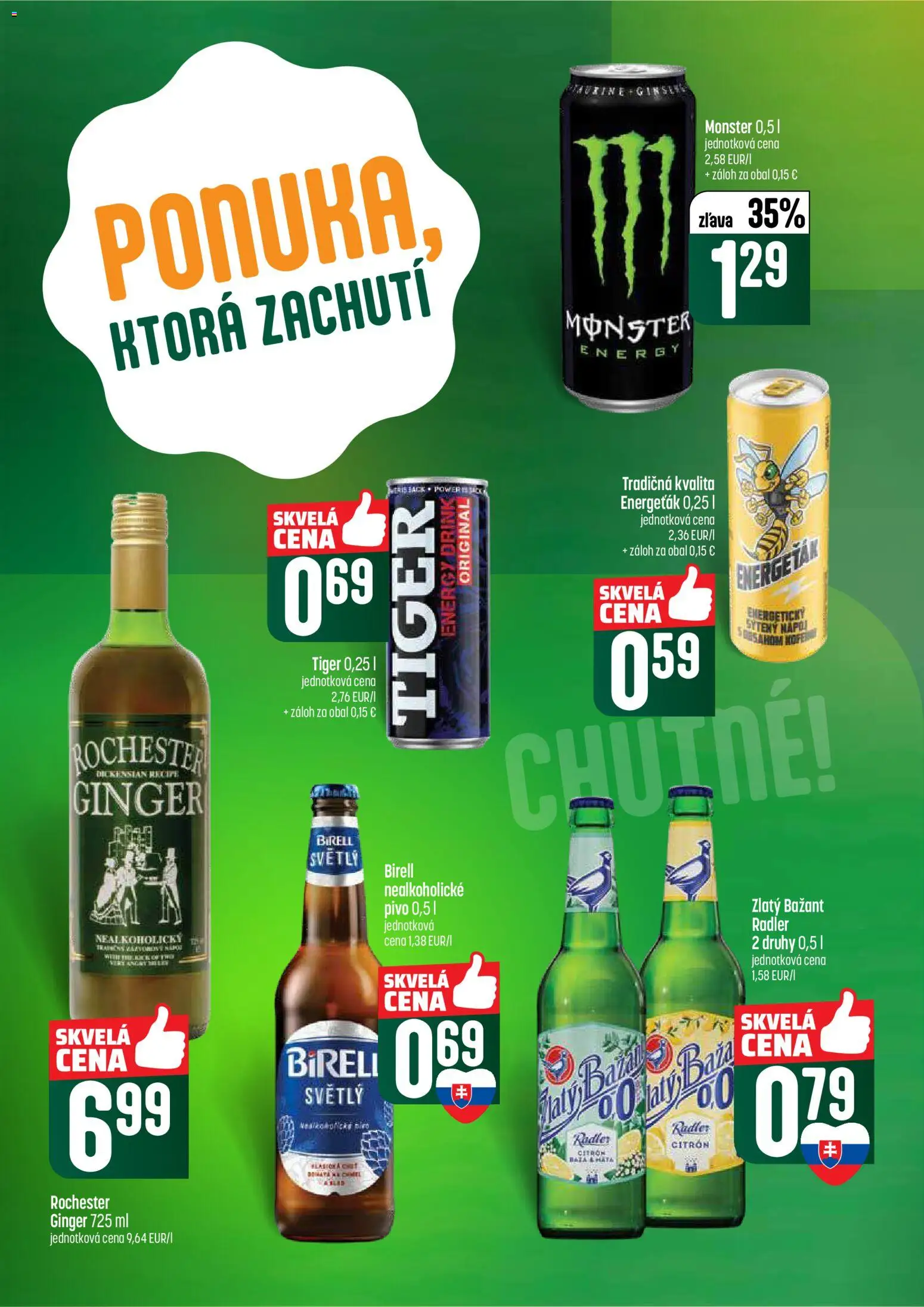 Nové COOP Jednota akcie – leták je platný od 09.04.2026 | Strana: 48 | Produkty: Pivo, Birell, Radler, Nealkoholické pivo
