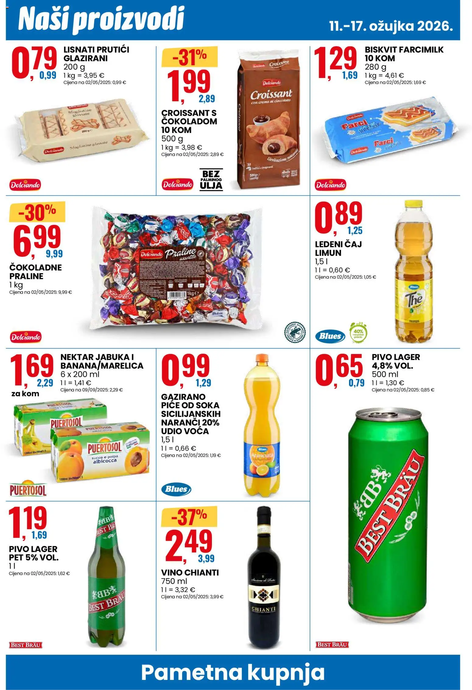 Eurospin katalog | vrijedi od 11.03.2026 | Stranica: 6 | Proizvodi: Vino, Čaj, Limun, Jabuka