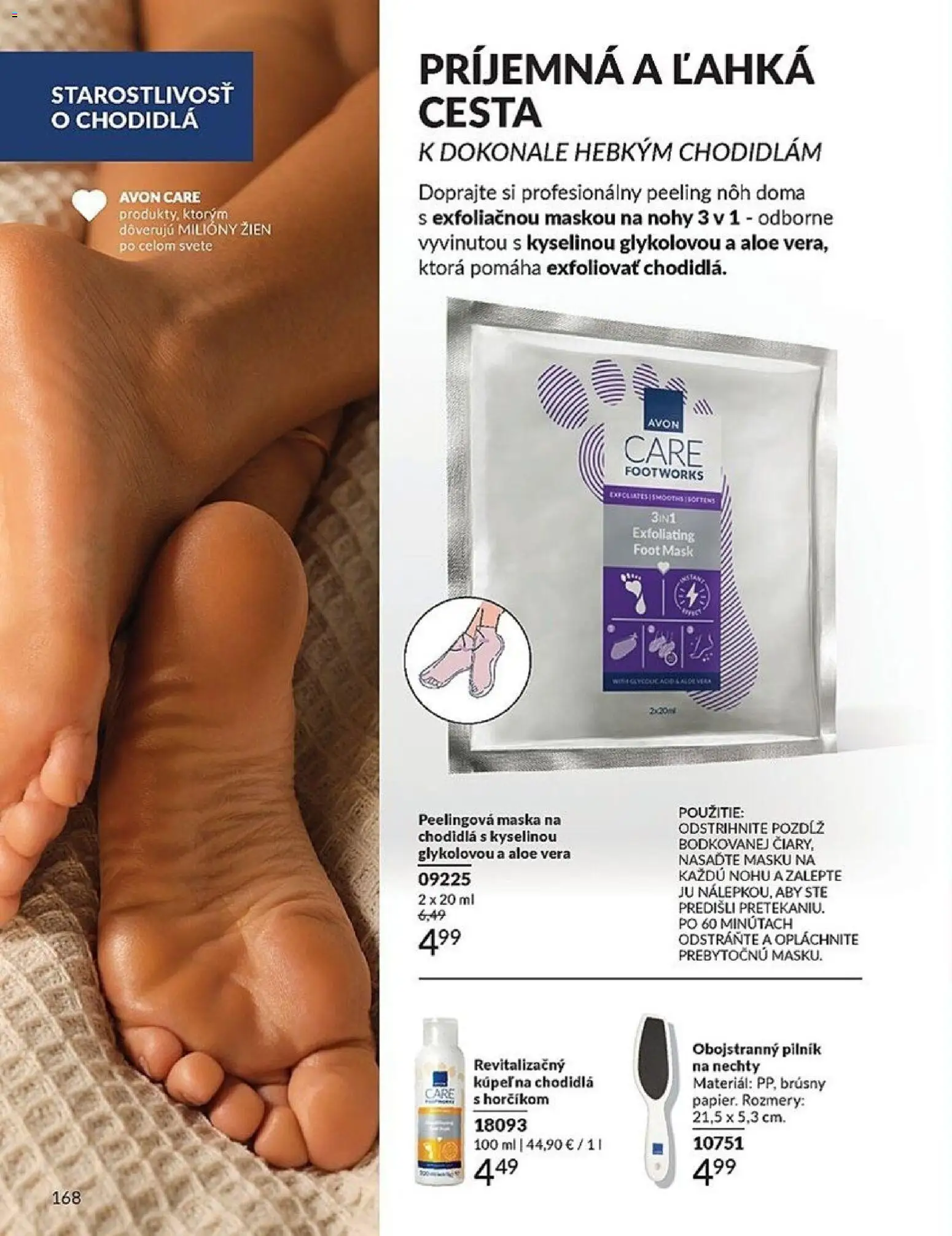 Nové Avon akcie – leták je platný od 01.01.2026 | Strana: 168 | Produkty: Kúpelňa, Maska, Peeling