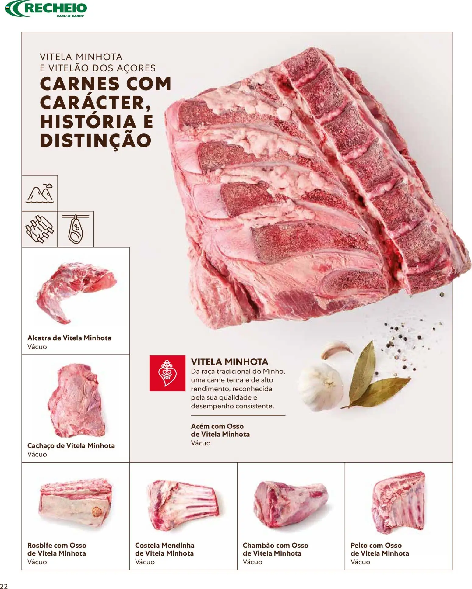 Recheio - Catálogo de Alfragide │ válido de 16.03.2026 | Página: 22 | Produtos: Vitela, Carne