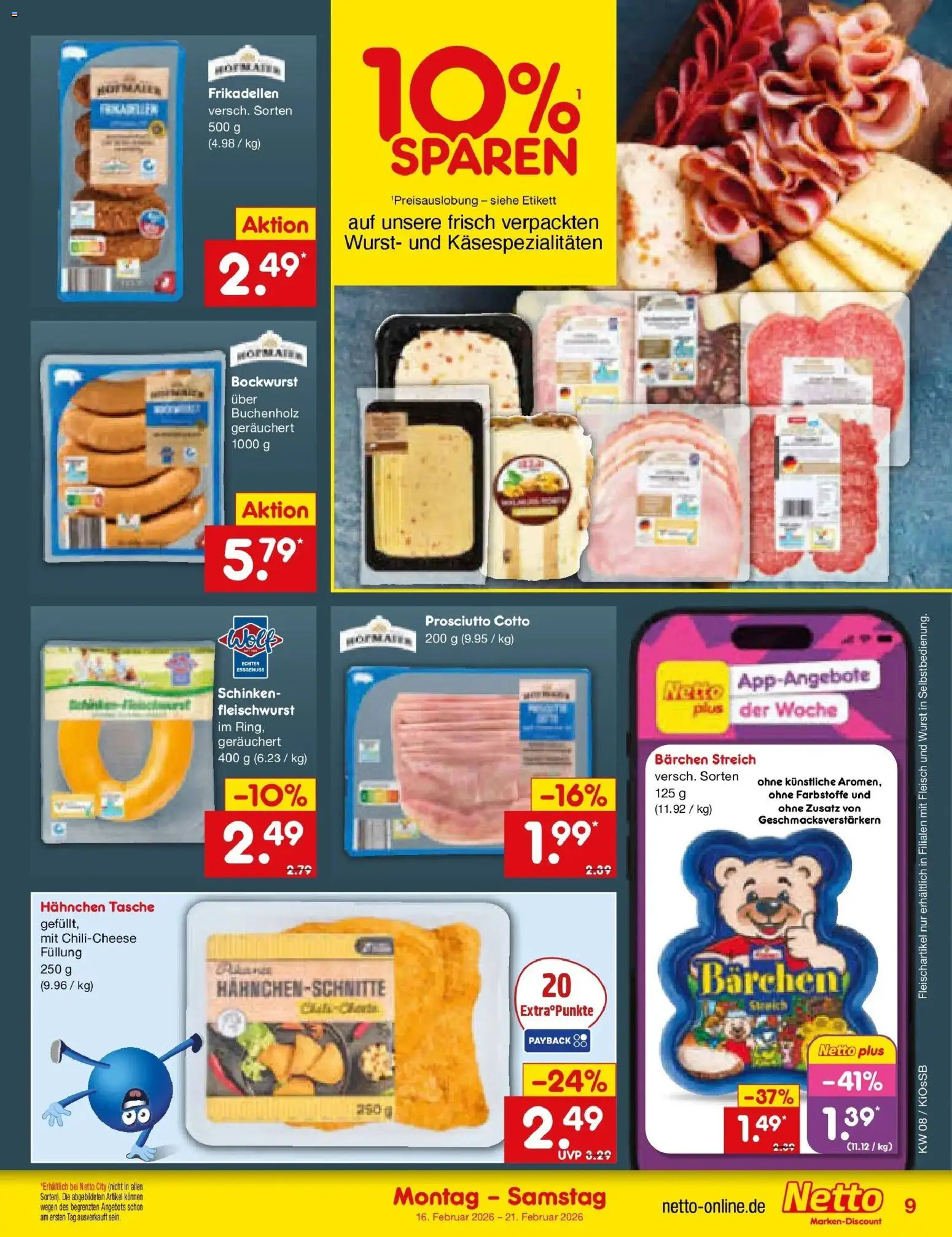 Netto Marken-Discount - Netto: Wochenangebote – gültig ab 15.02.2026 | Seite: 9