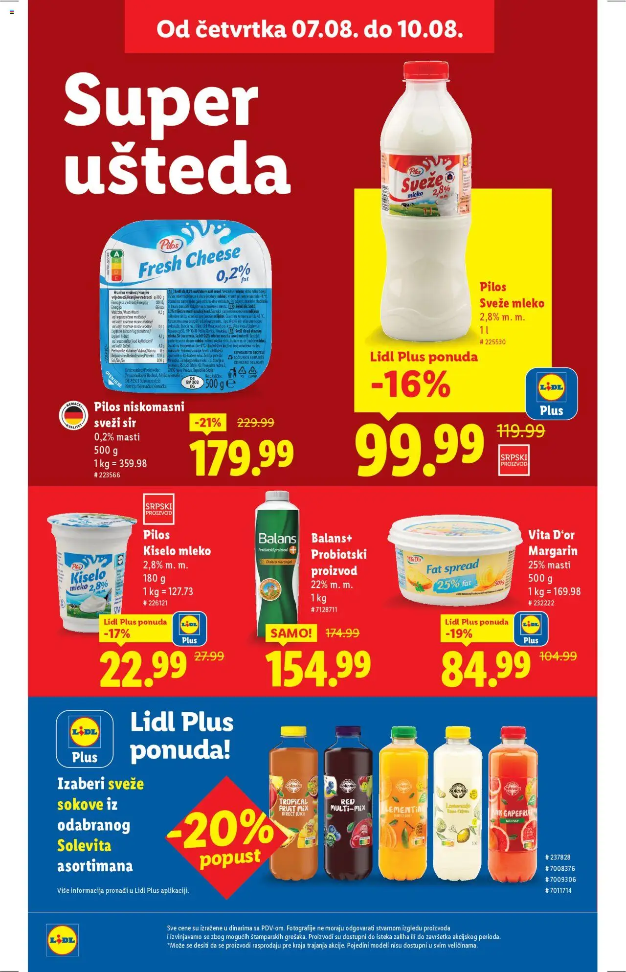 Lidl katalog - važi od 07.08.2025 | Strana: 14 | Proizvode: Kiselo mleko, Sto, Zemlja, Sir