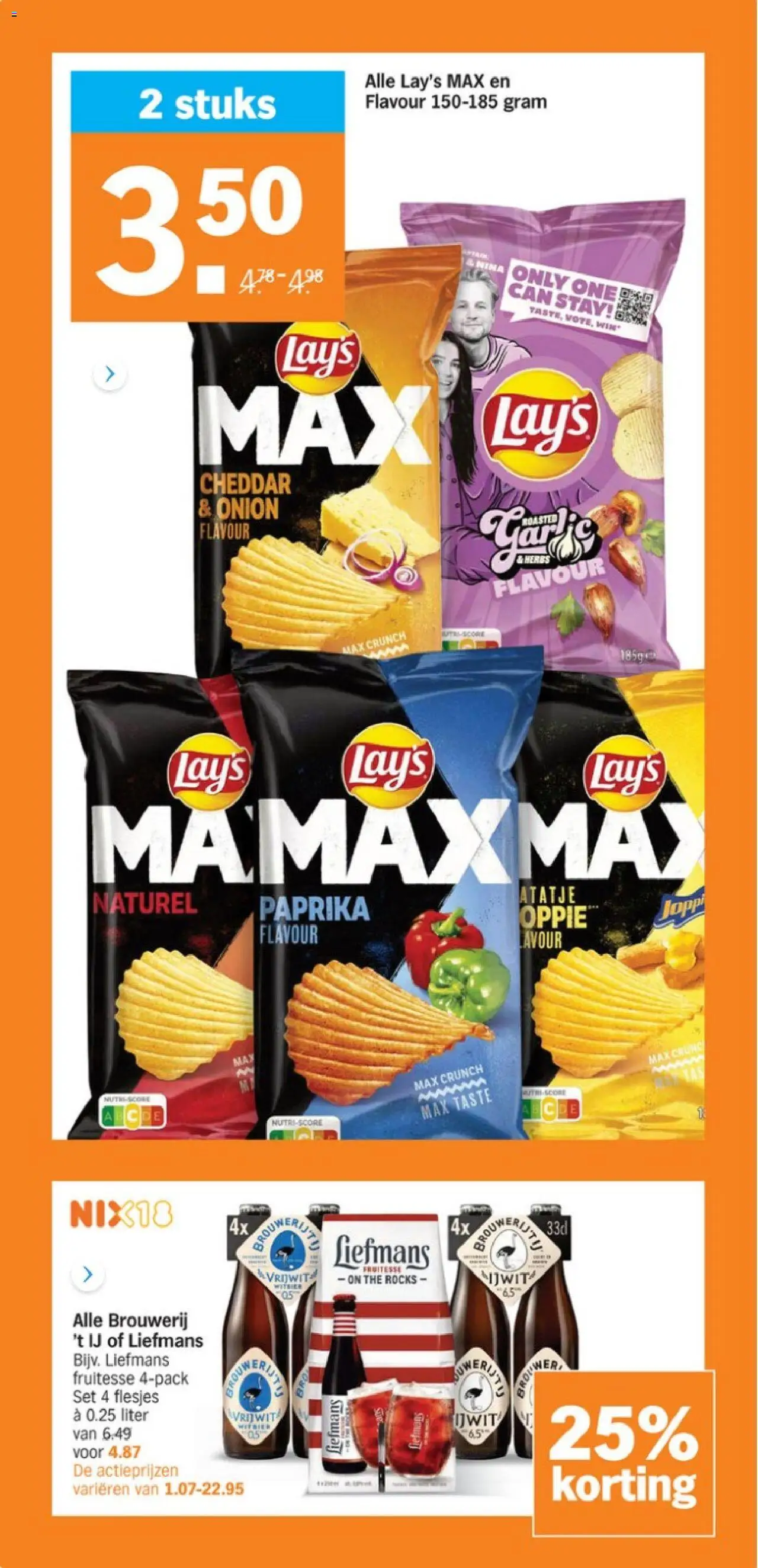  | Pagina: 27 | Producten: Tas, Chips, Kész piskótalap, Cheddar
