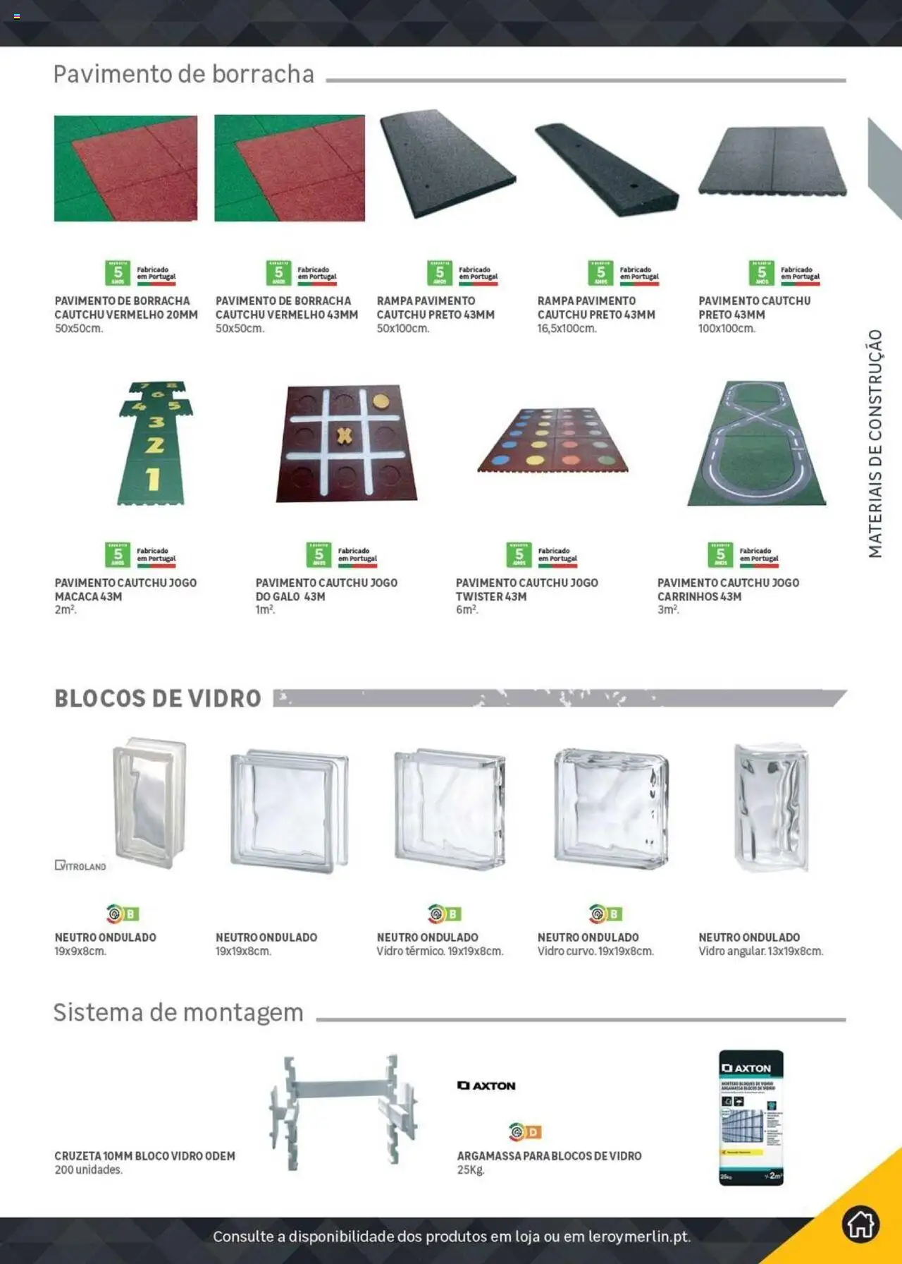 Leroy Merlin Catálogo │ válido de 18.11.2024 | Página: 49 | Produtos: Argamassa