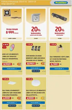 Praktiker Akciós újság - amely érvényes a következő dátumtól: 02.01.2026 | Oldal: 7