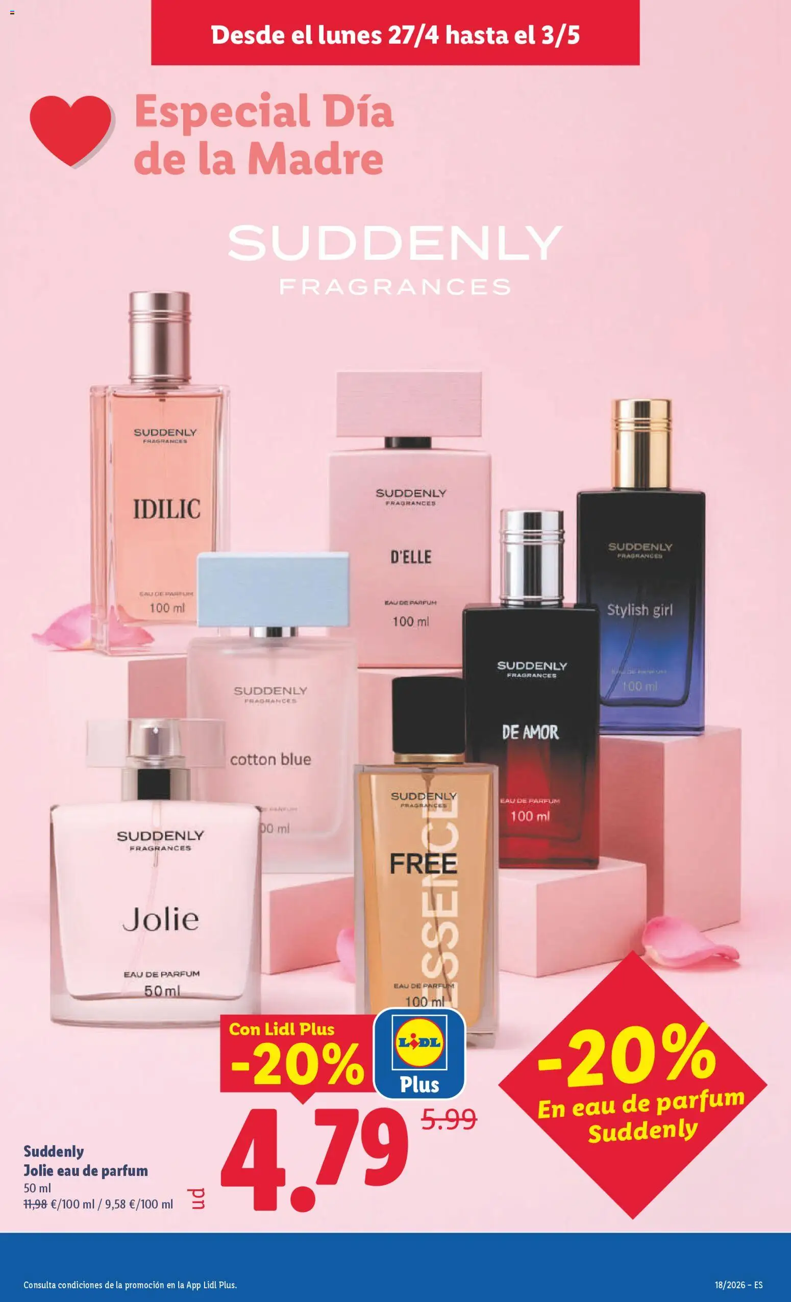 Lidl folleto │ válido desde el 27.04.2026 | Página: 25 | Productos: Eau de parfum