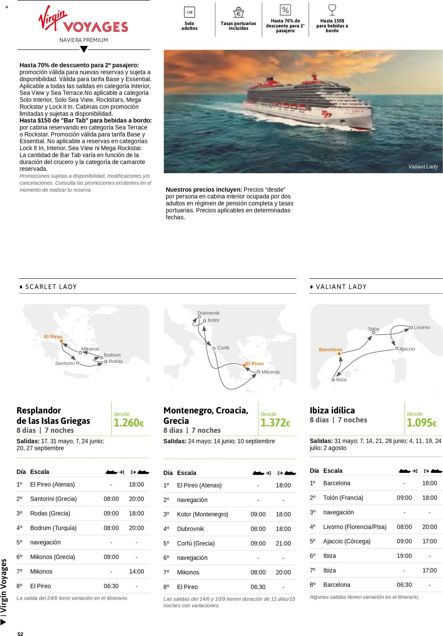 Viajes El Corte Inglés Cruceros marítimos │ válido desde el 01.01.2026 | Página: 53 | Productos: Navegación