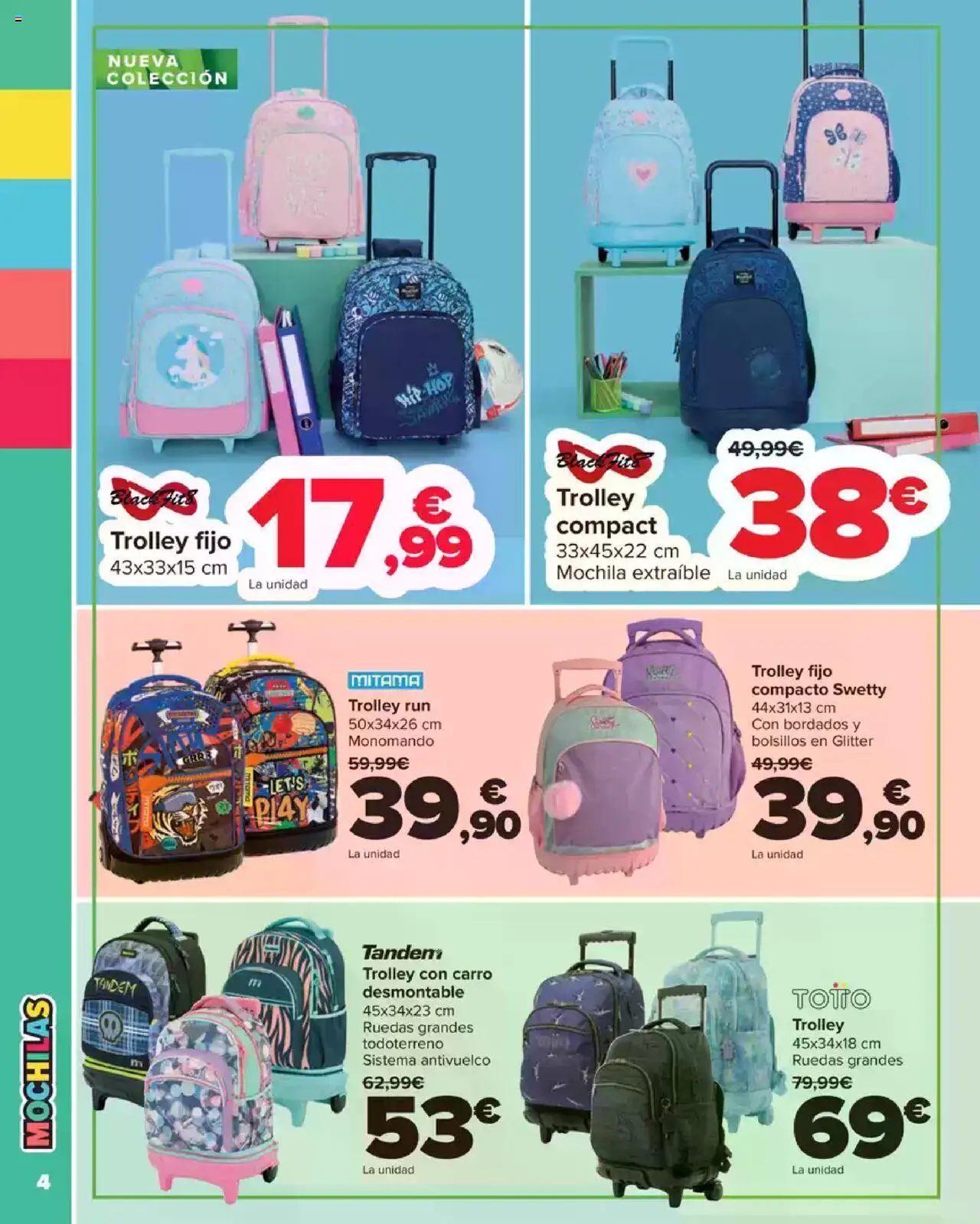 Carrefour Vuelta al Cole │ válido desde el 18.08.2025 | Página: 4 | Productos: Mochila