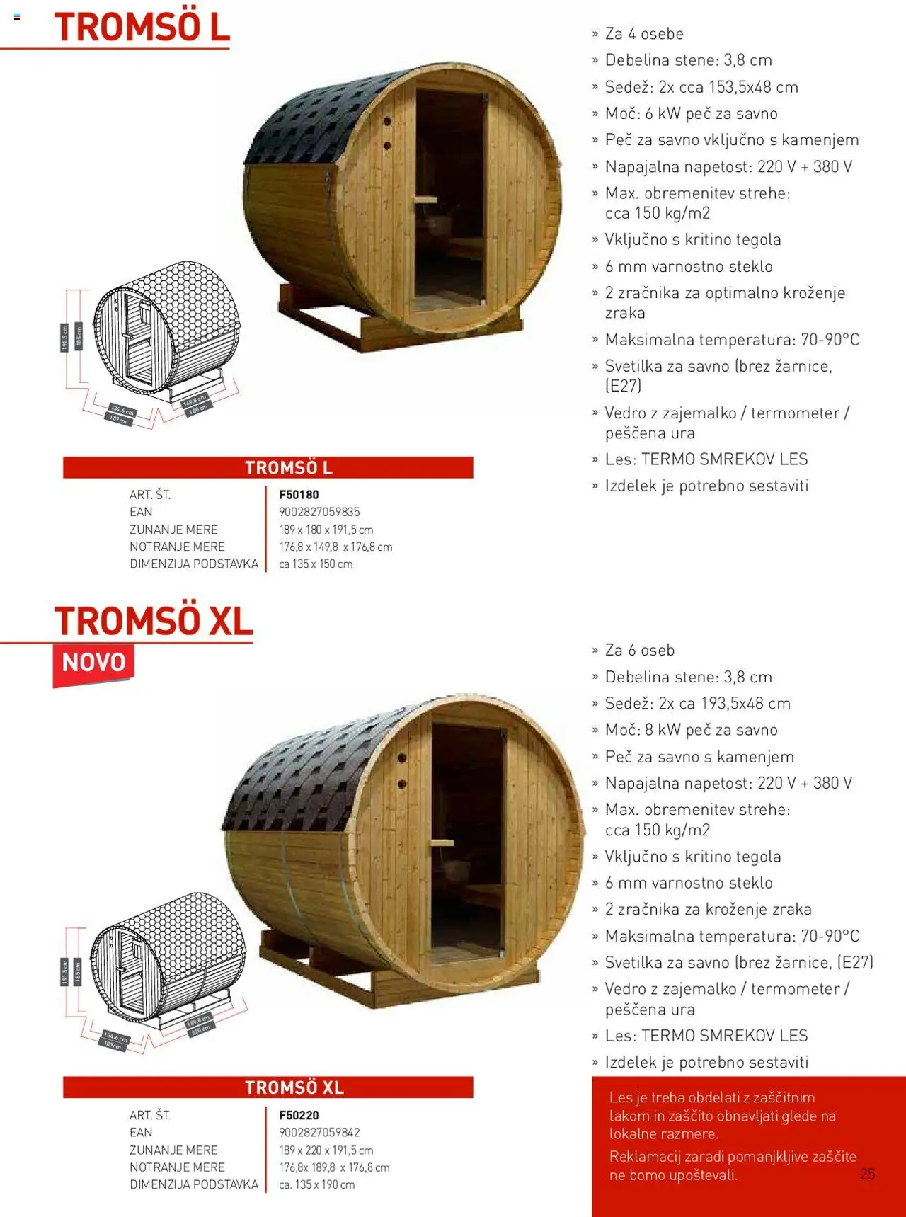 Bauhaus katalog wellness │ velja od 01.01.2025 | Stran: 25 | Izdelki: Ura, Termometer, Svetilka, Vedro