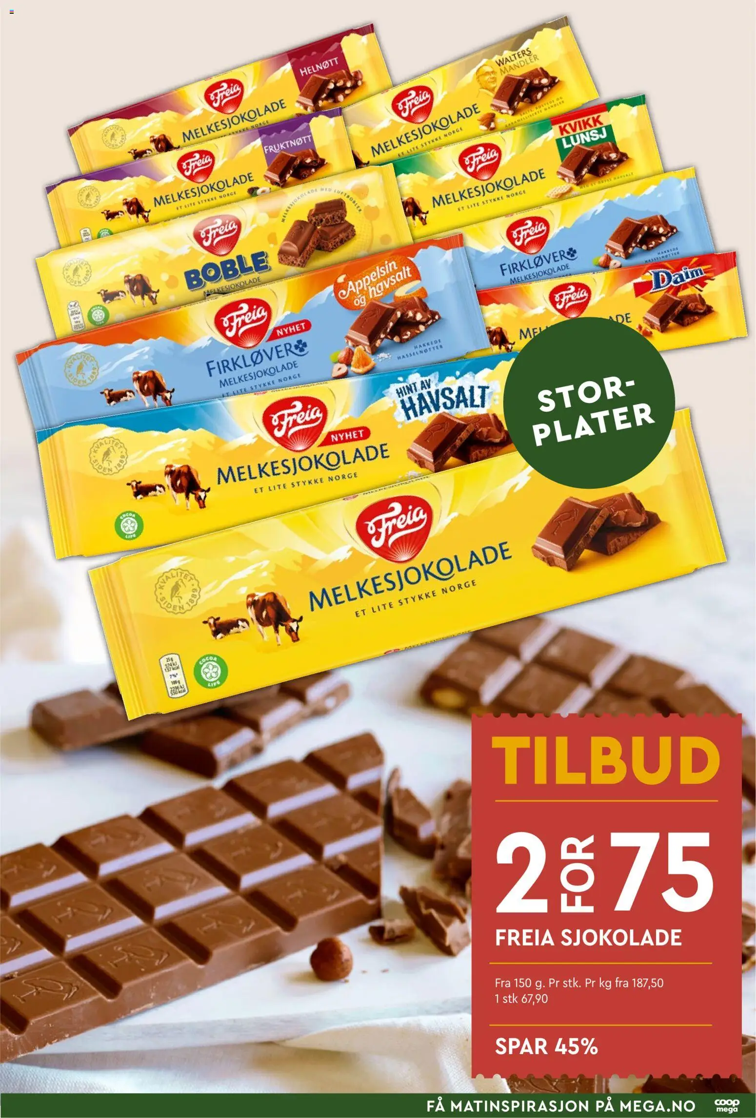 {H1} | Side: 13 | Produkter: Paté, Sjokolade, Суміш дитяча, Mandler