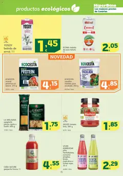 HiperDino folleto │ válido desde el 22.07.2025 | Página: 15 | Productos: Arroz, Τυρόπιτα, Ensalada, Gazpacho