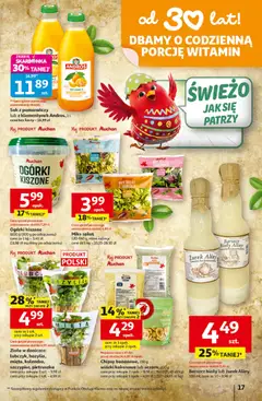 Pogląd oferty "Auchan gazetka - 30 Lat Hipermarket" - ważna od 31.03.2026 | Strona: 17