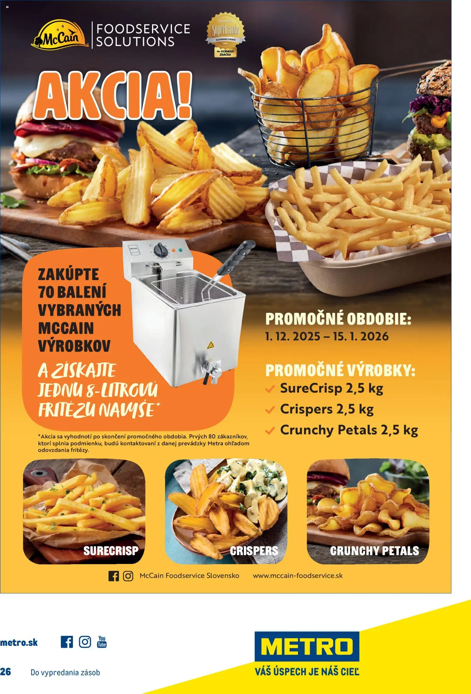 Nové Metro akcie – leták je platný od 10.12.2025 | Strana: 33
