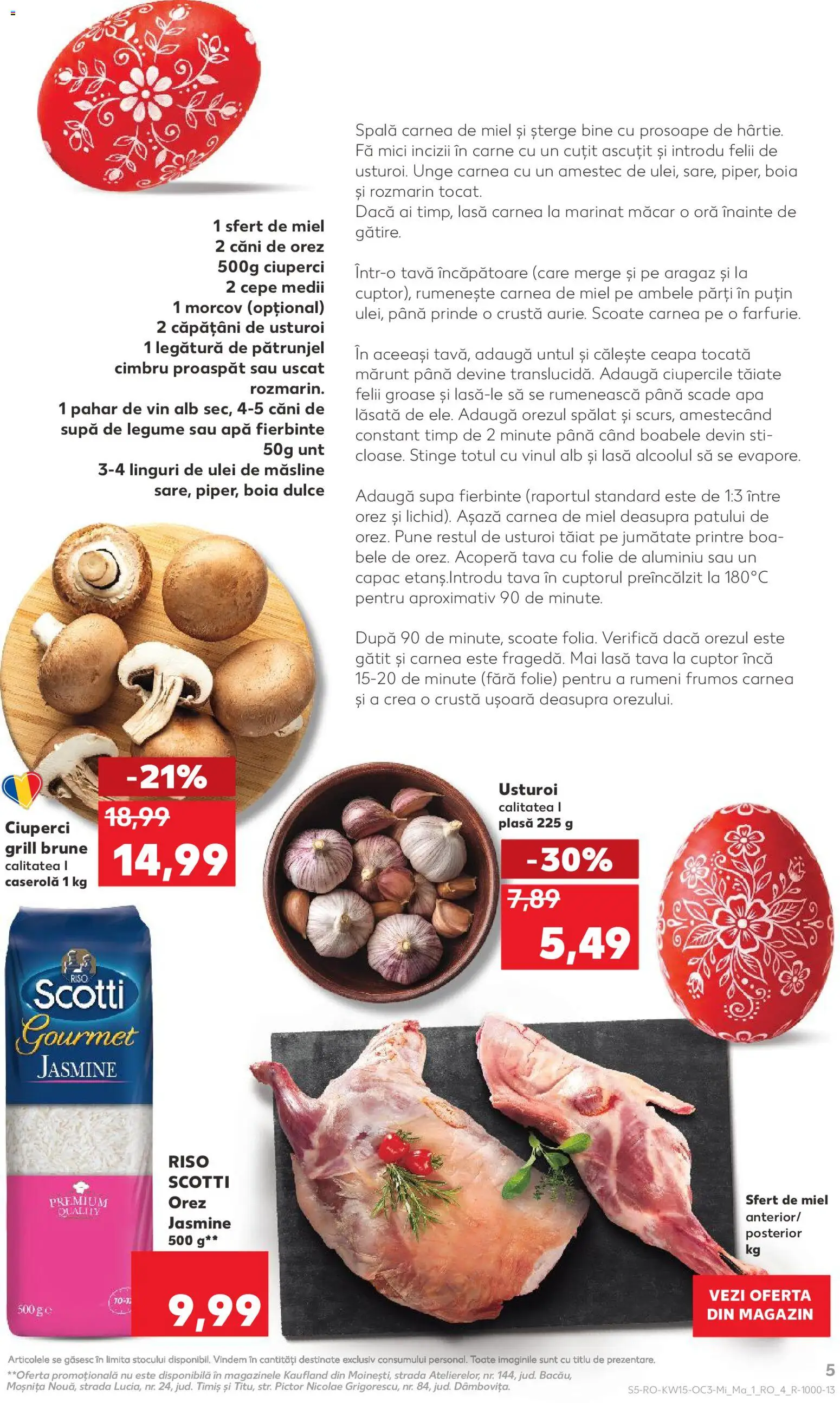 Noul catalog Kaufland – valabil de la 08.04.2026 | Pagină: 5 | Produse: Pătrunjel, Linguri, Ulei, Apă