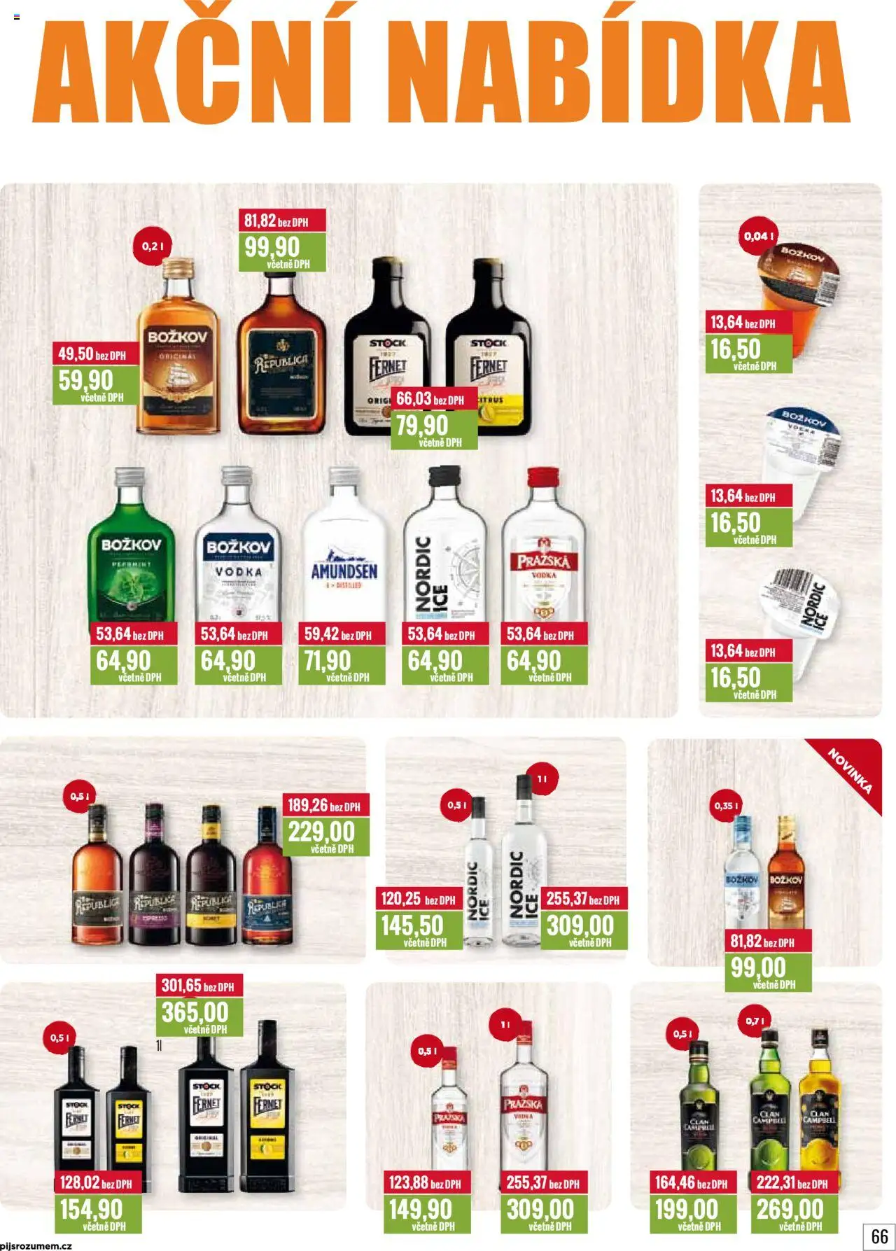 Ratio leták od 01.10.2025 | Strana: 67 | Produkty: Vodka, Fernet, Republica, Božkov